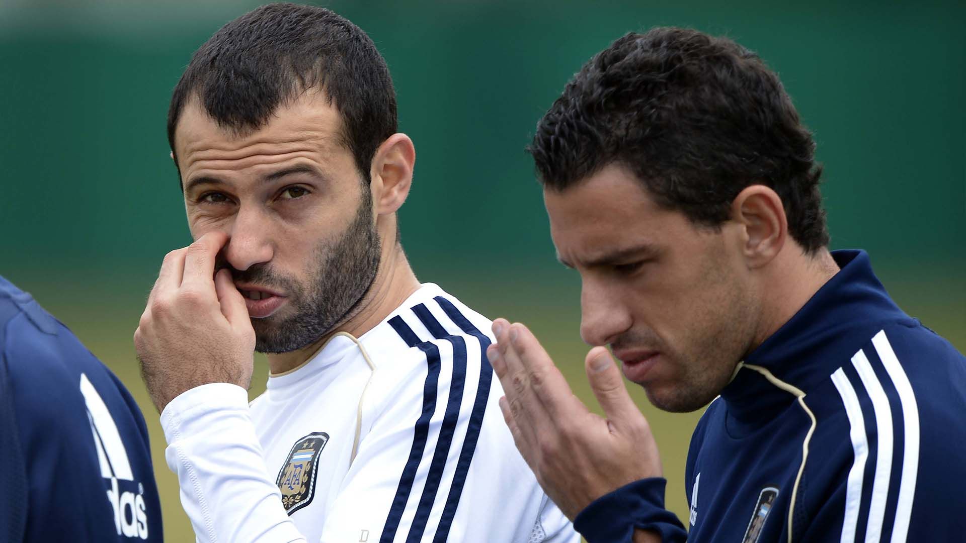 Javier Mascherano Maximiliano Rodriguez Argentina