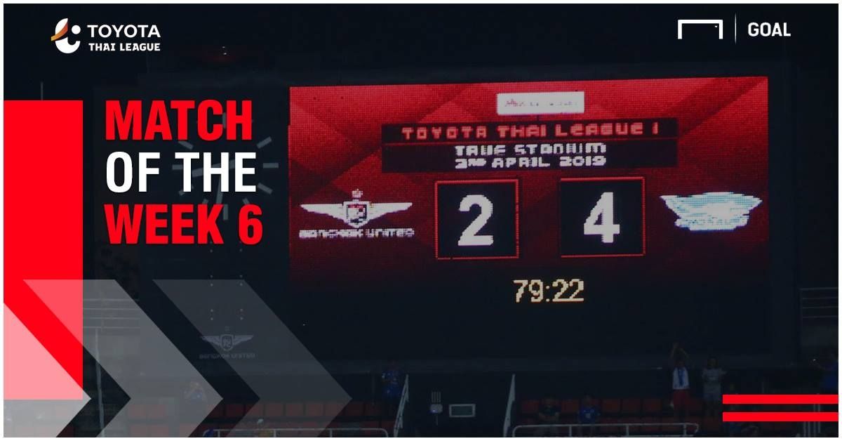 ทรู แบงค็อก ยูไนเต็ด 2-4 ชลบุรี : 2019