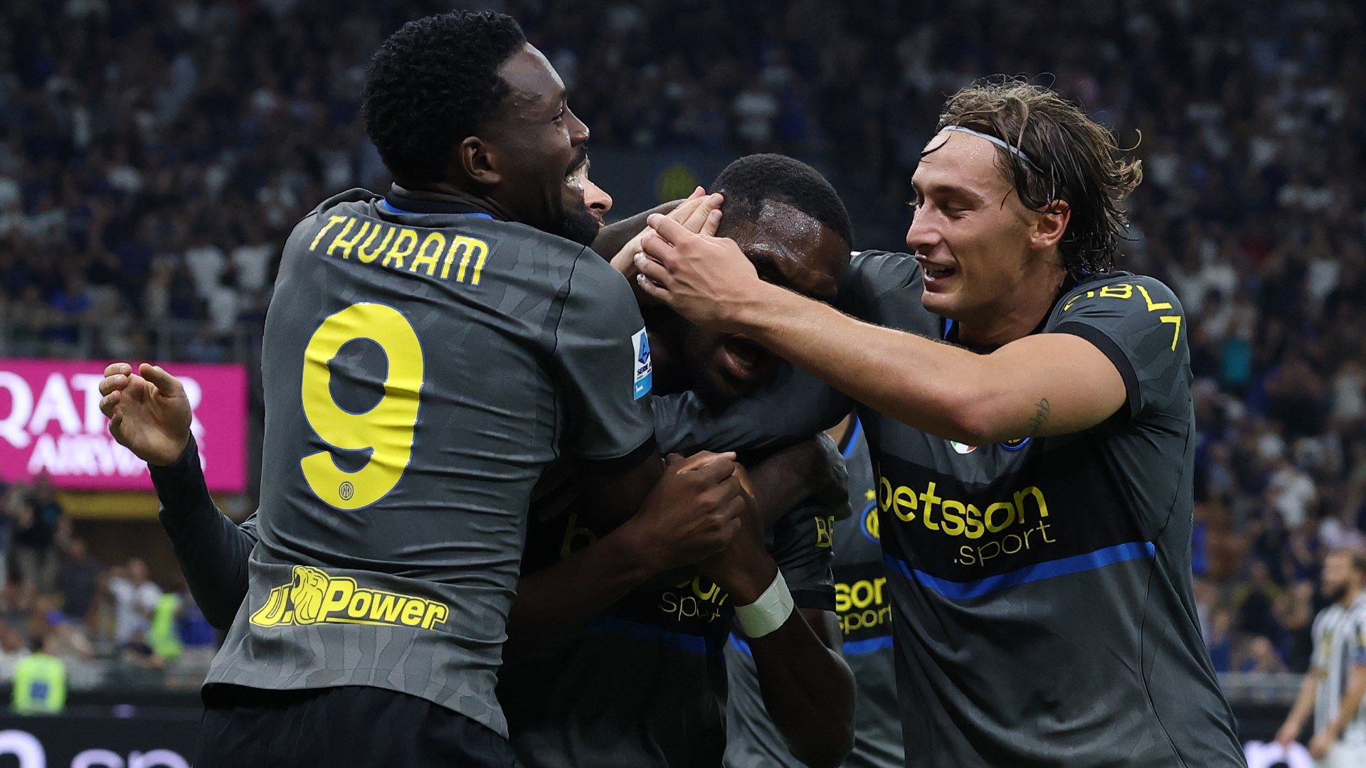 Pio Esposito Thuram Inter