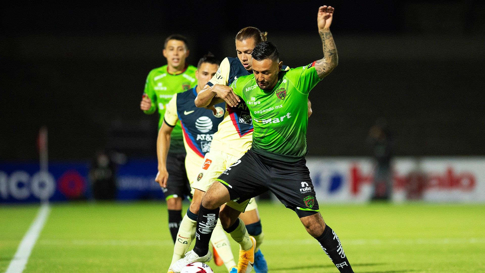 Martin Rabuñal Sebastián Córdova Juárez vs América 061120