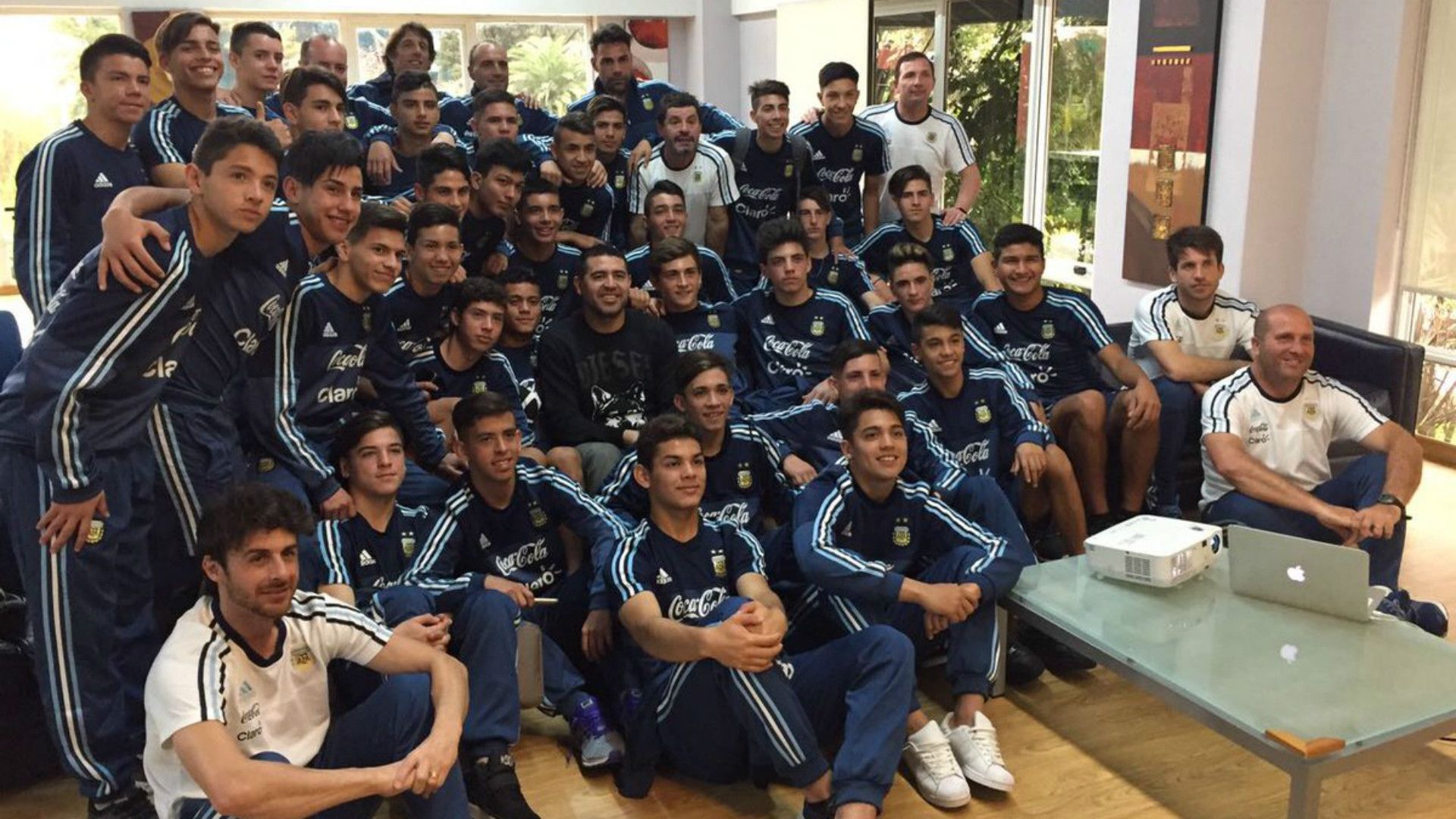 Riquelme Seleccion argentina Sub 15 Sub 17