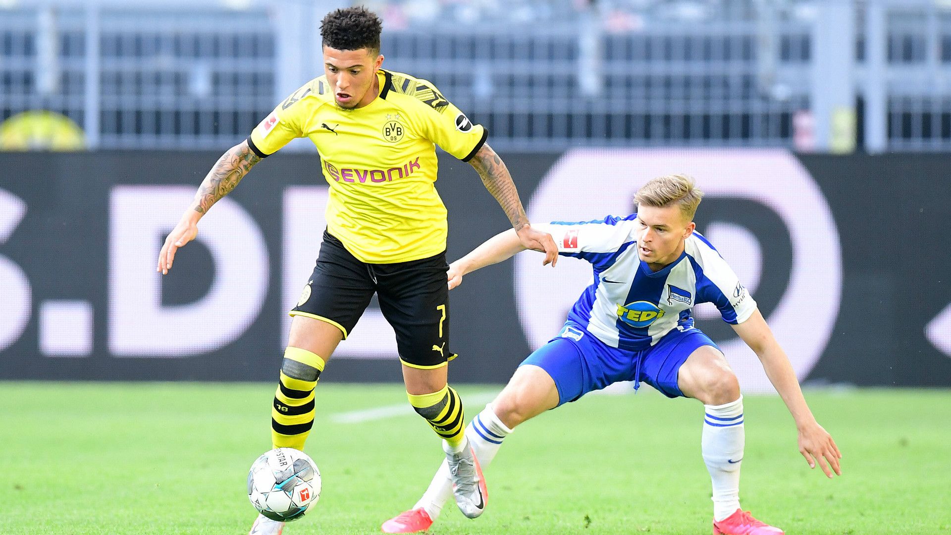 GERMANY ONLY: JADON SANCHO BORUSSIA DORTMUND BUNDESLIGA 06062020