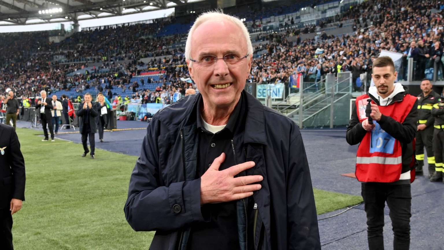 Former England manager Sven-Goran Eriksson.