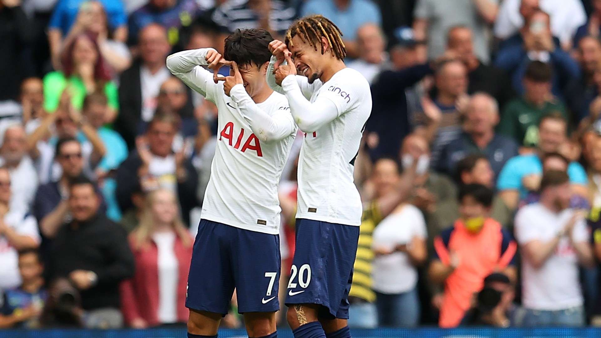 Son Heung-min Dele Alli Tottenham 2021