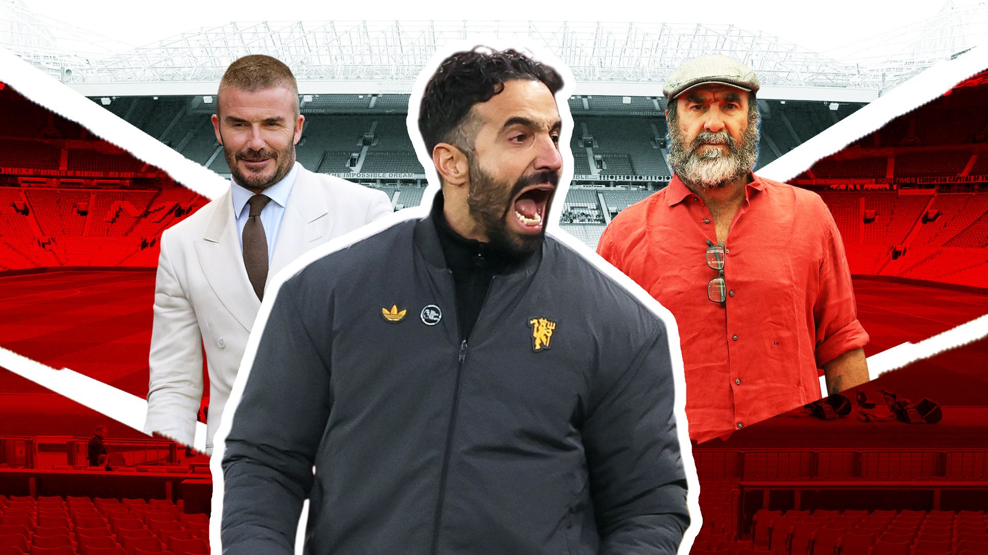 Ruben Amorim Eric Cantona David Beckham