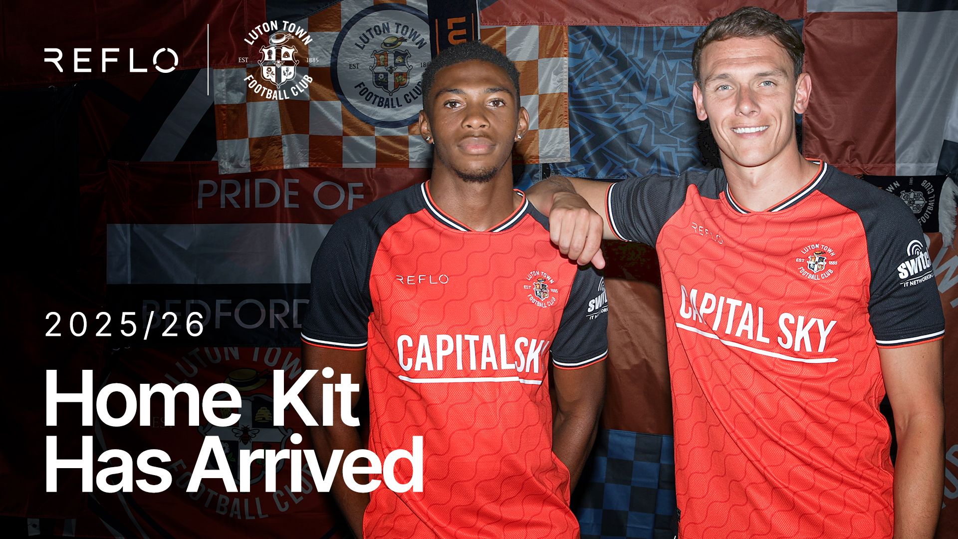 Luton 25/26 kit Reflo