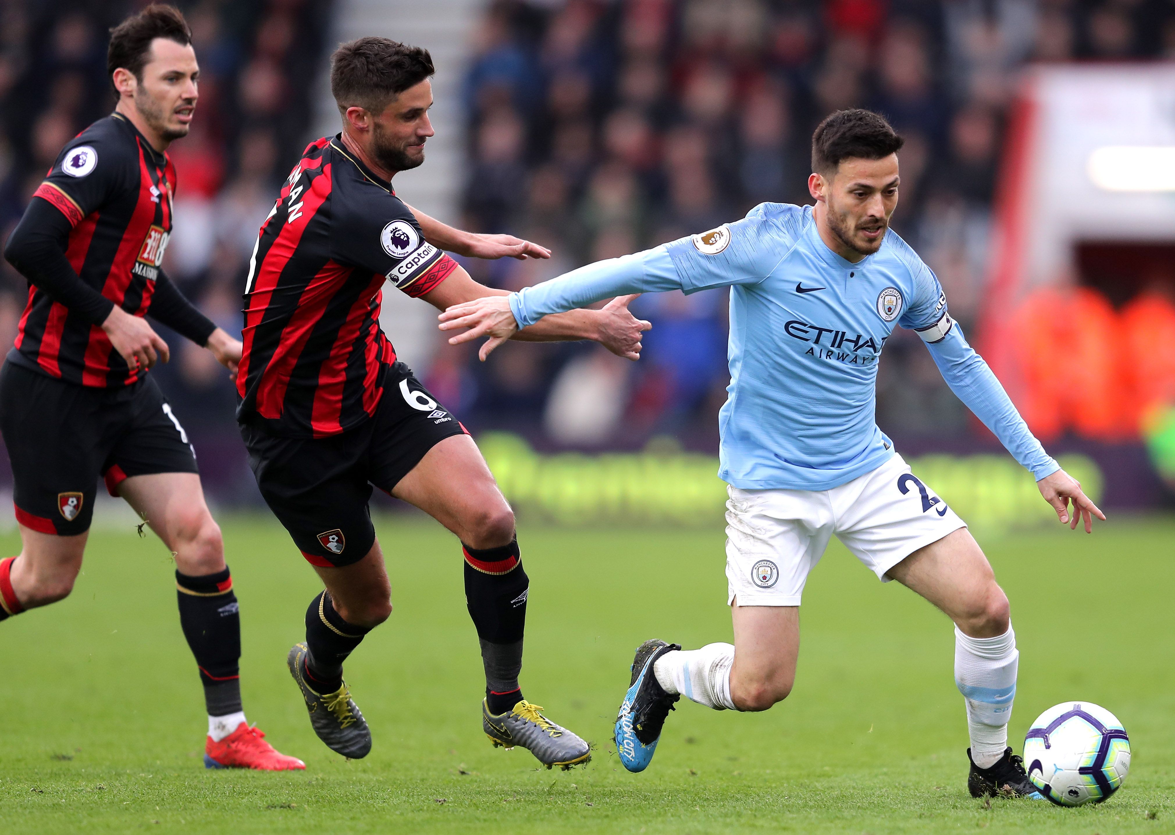 David Silva Manchester City Bournemouth 020319