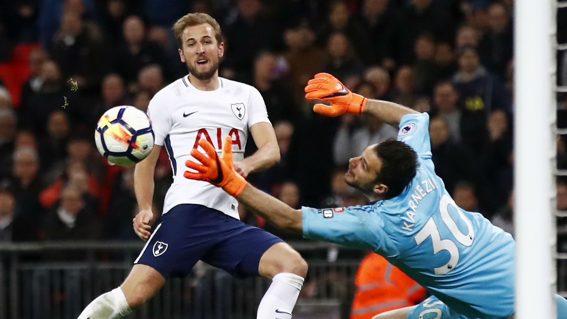 Harry Kane Costel Pantilimon Tottenham Watford Premier League