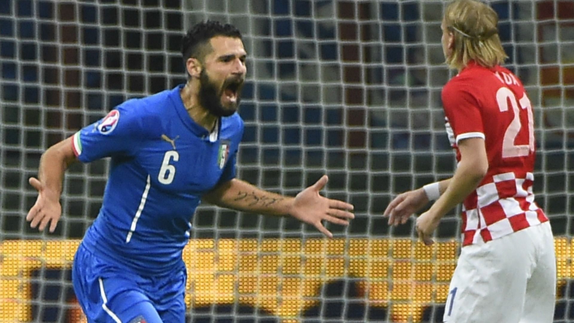 Antonio Candreva Italy Croatia