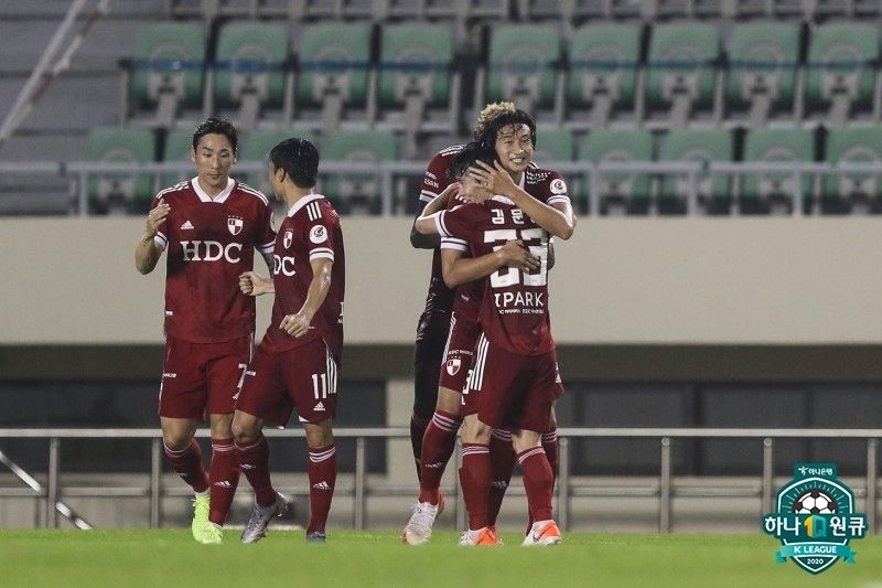 부산 김현 득점