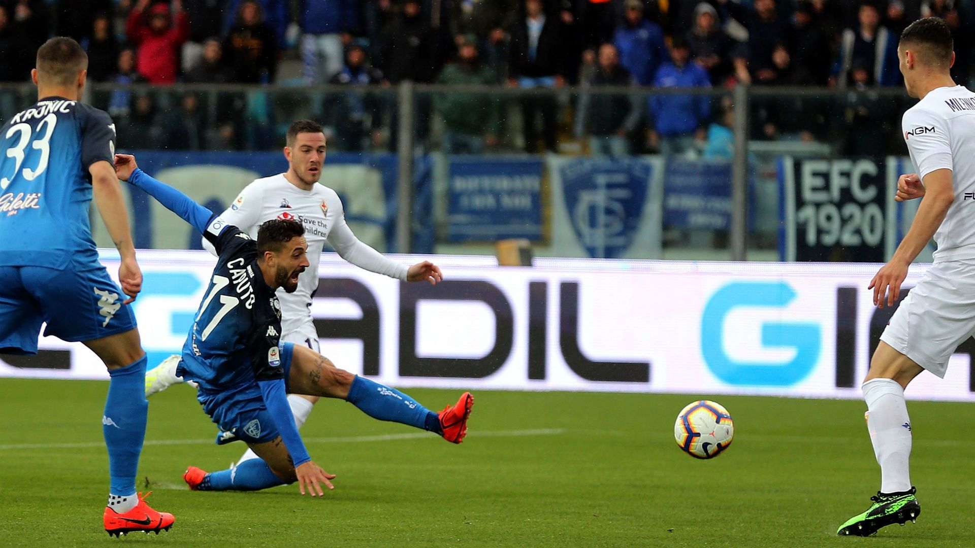 Francesco Caputo Empoli Fiorentina Serie A