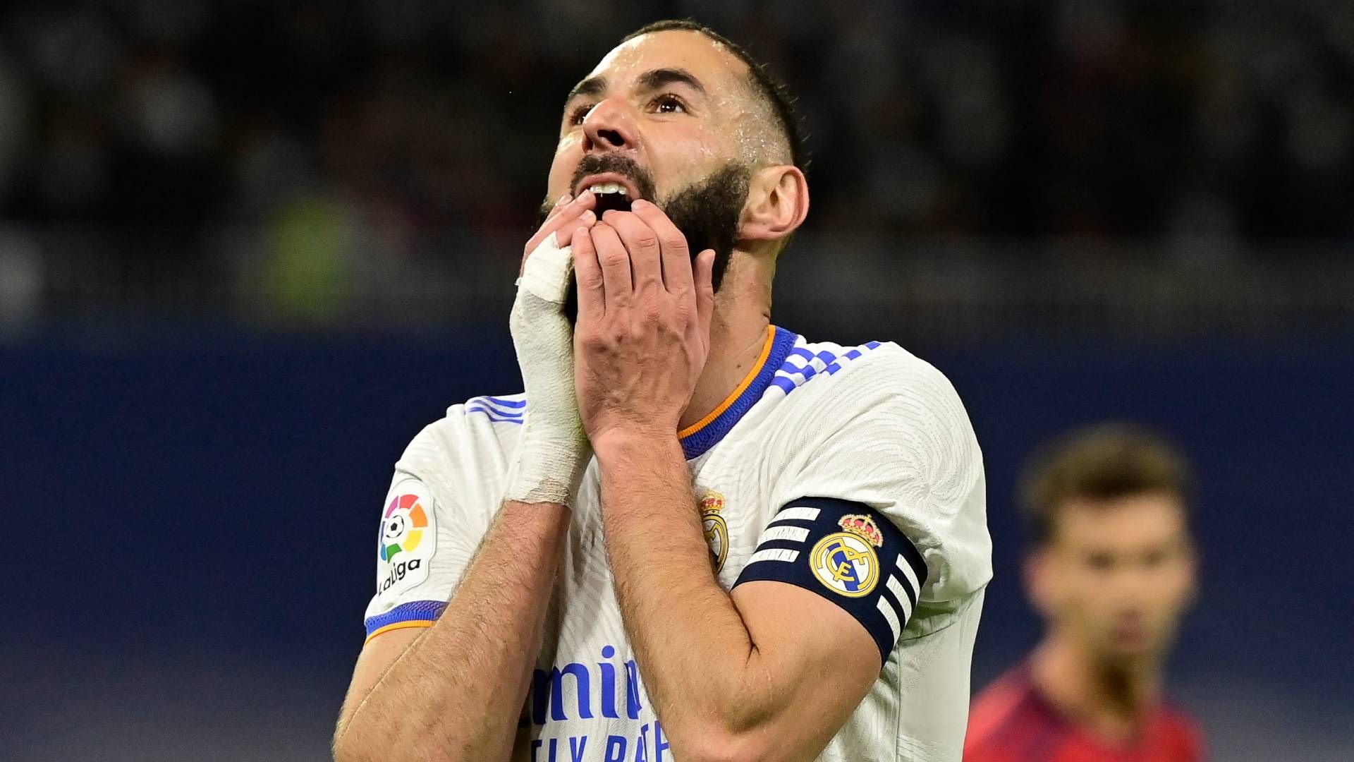 Karim Benzema Real Madrid Osasuna Primera División Liga