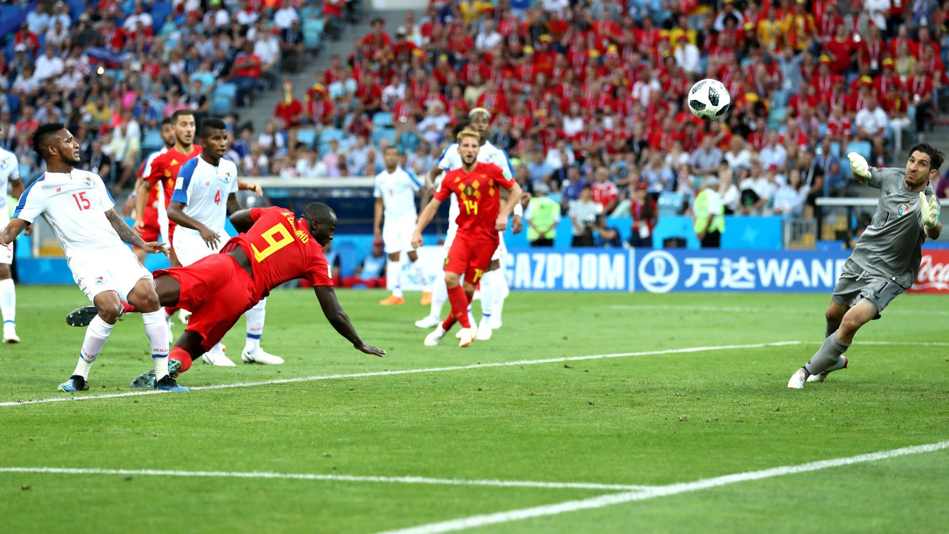 Romelu Lukaku Belgium Panama World Cup 2018