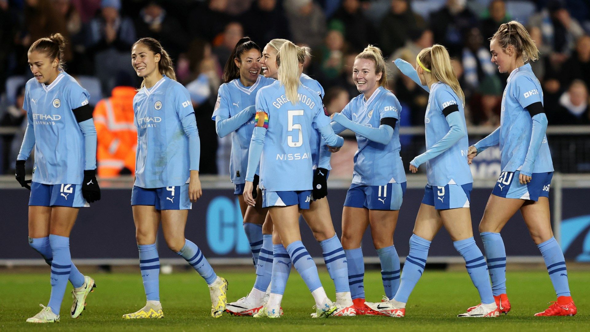 Man City vs Tottenham WSL 2023-24