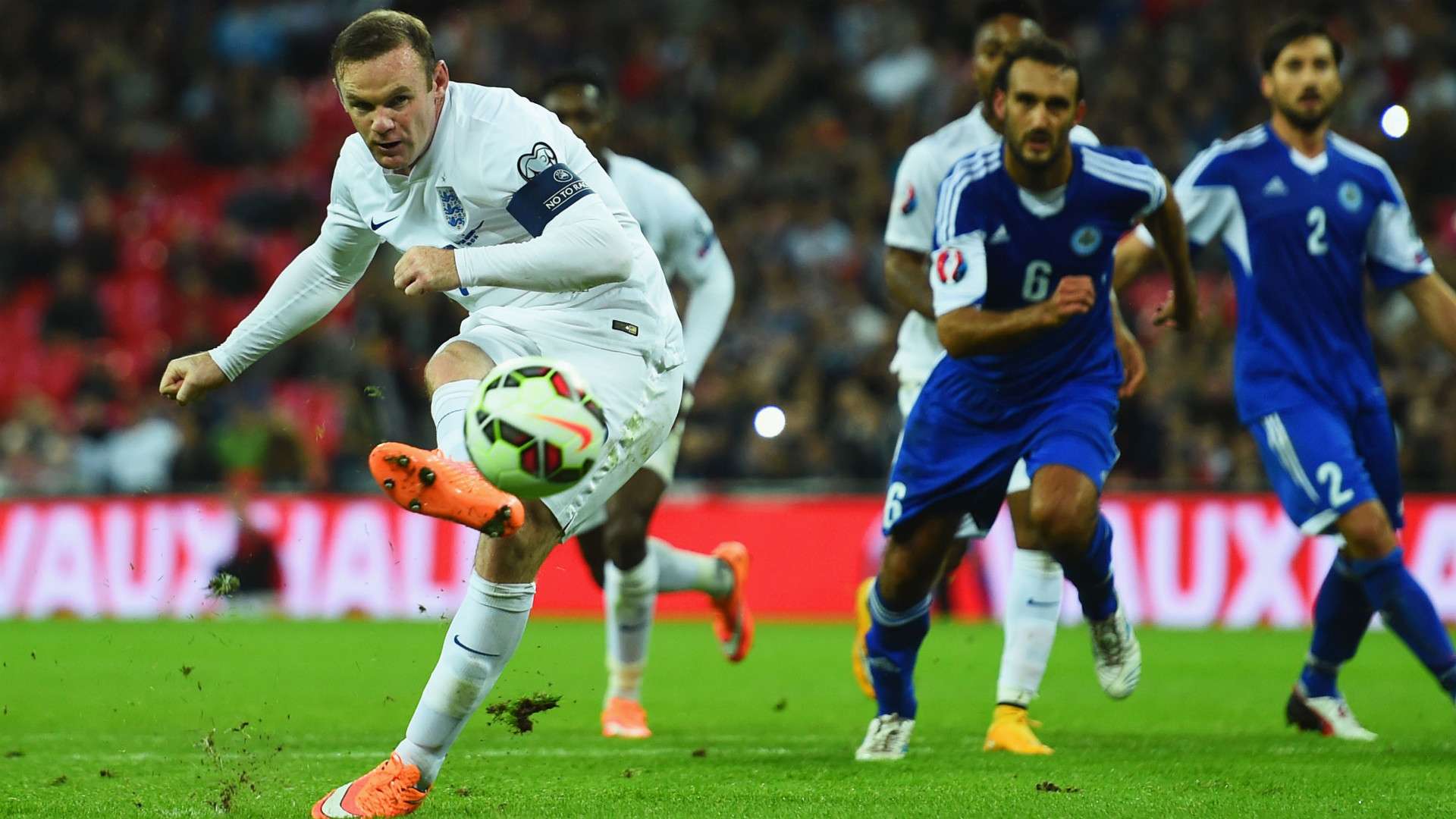 Wayne Rooney | England 5-0 San Marino | Euro 2016 qualifying | Wembley Stadium