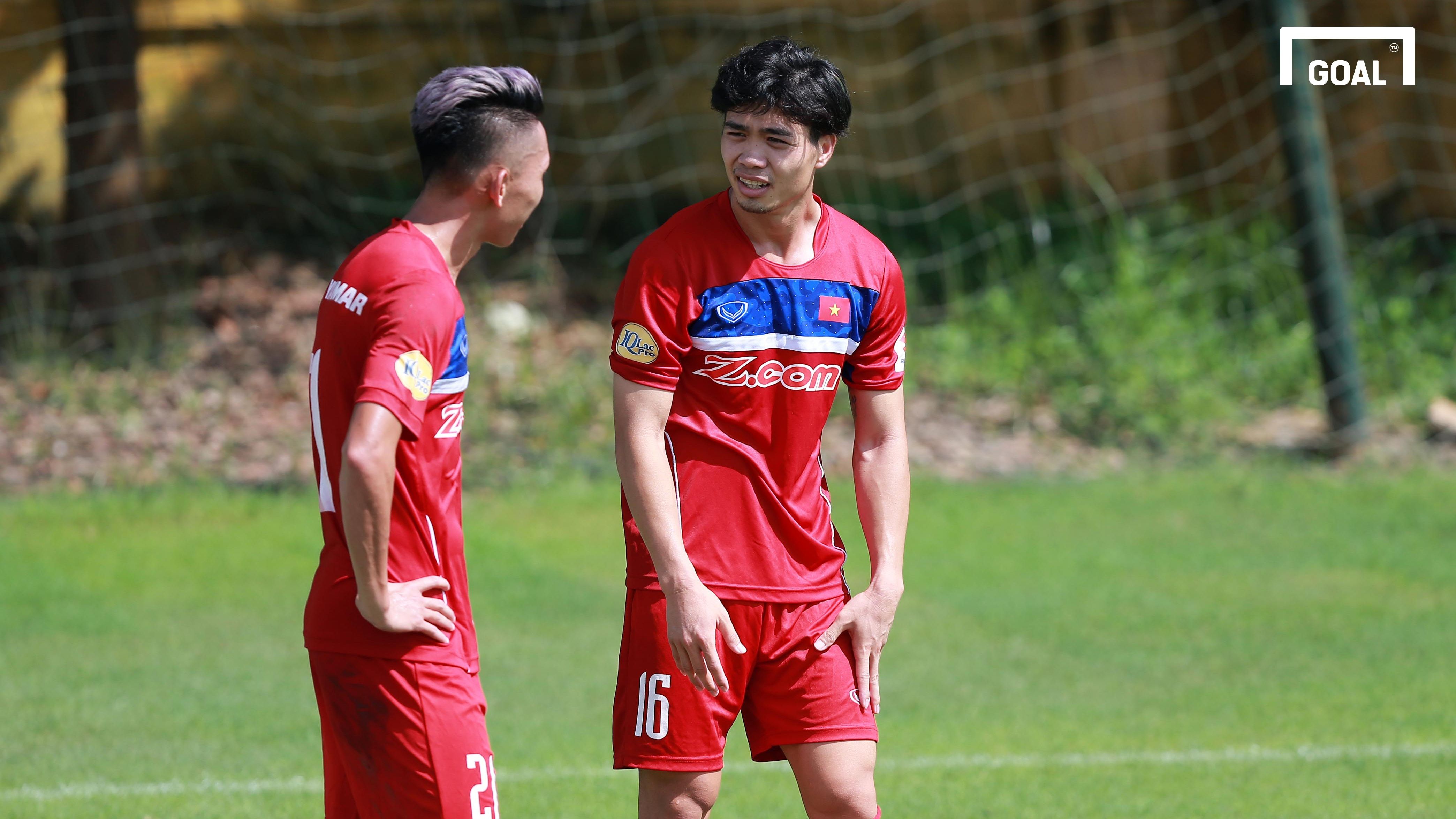 Tuyển Việt Nam tập sáng 4/10