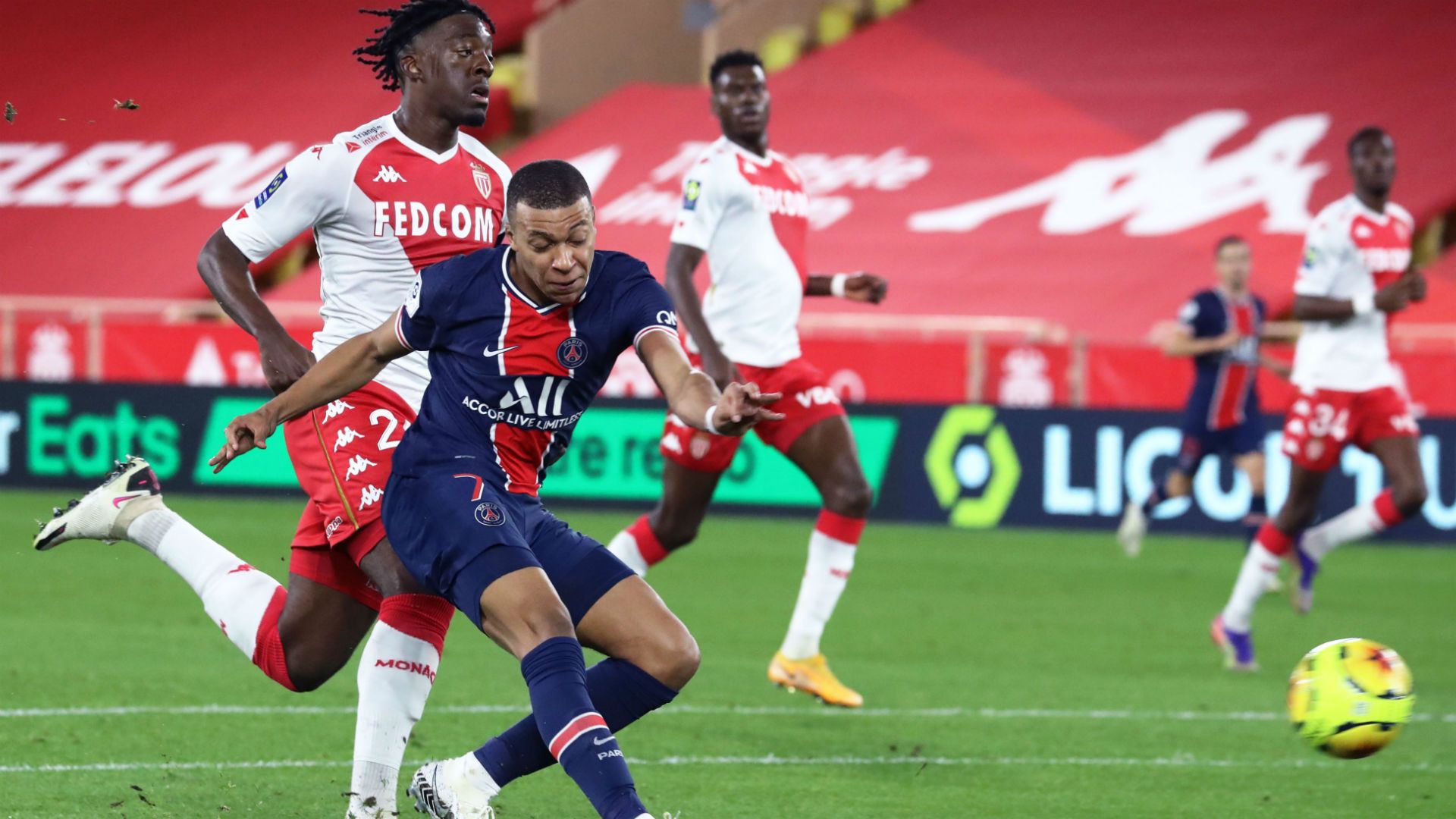 Kylian Mbappe Monaco PSG Ligue 1 20112020