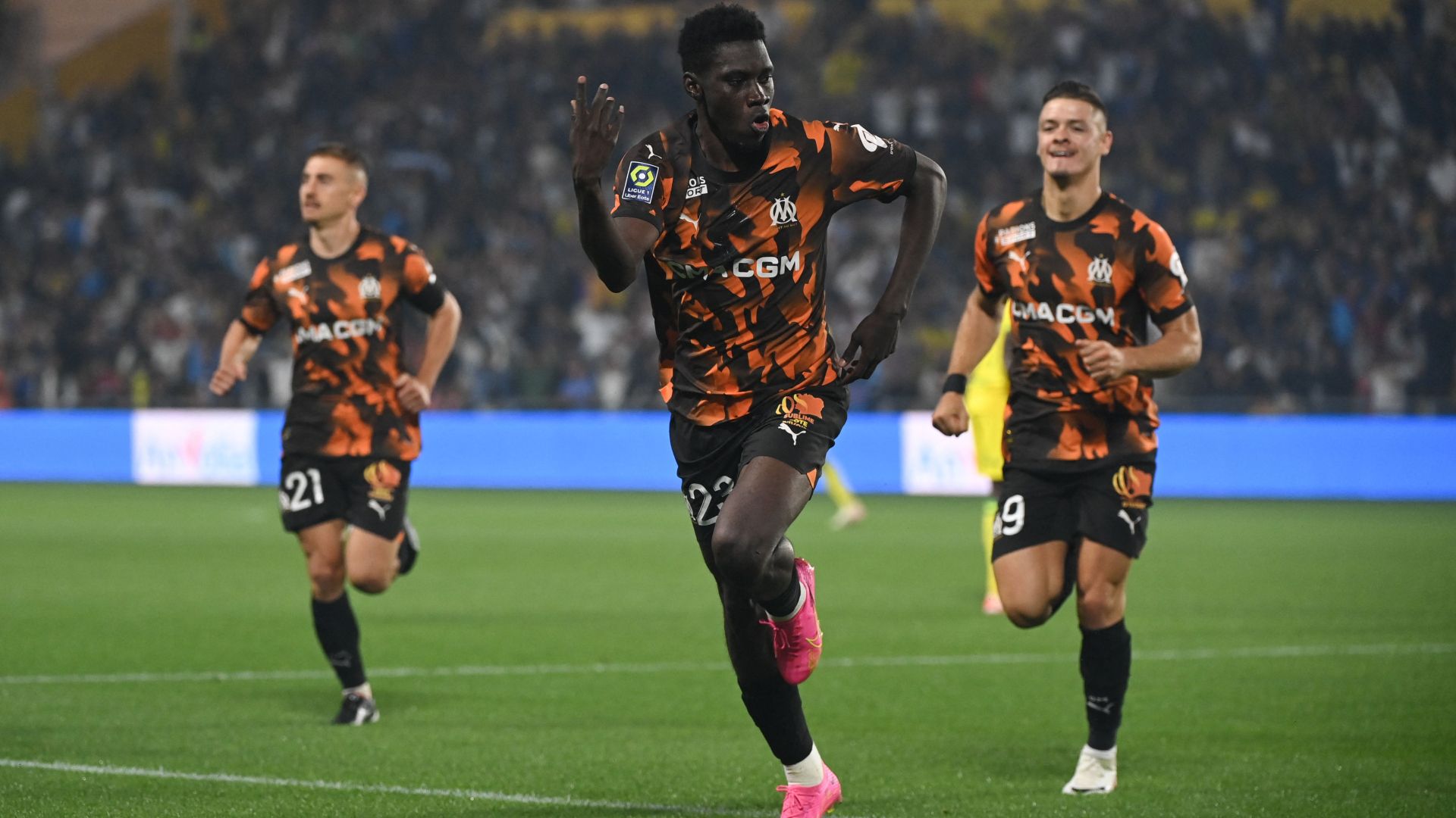 Ismaila Sarr Nantes Marseille Ligue 1 01092023
