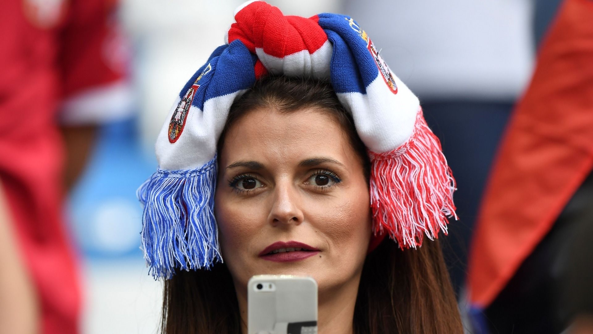 美女サポワールドカップ_セルビアvsスイス_セルビア1