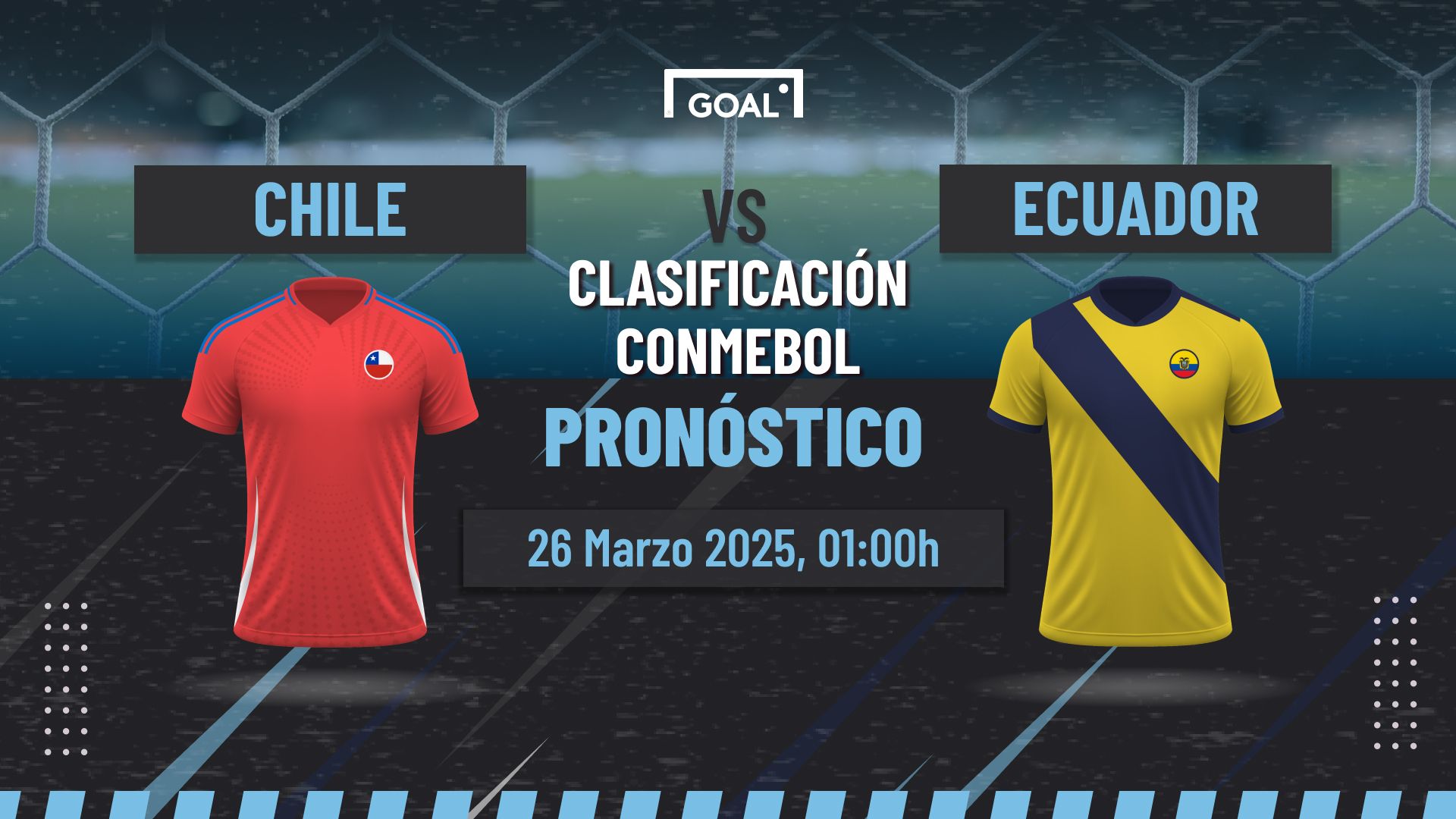 Chile vs Ecuador Pronóstico y Apuestas Eliminatorias Copa del Mundo | 25/03/25