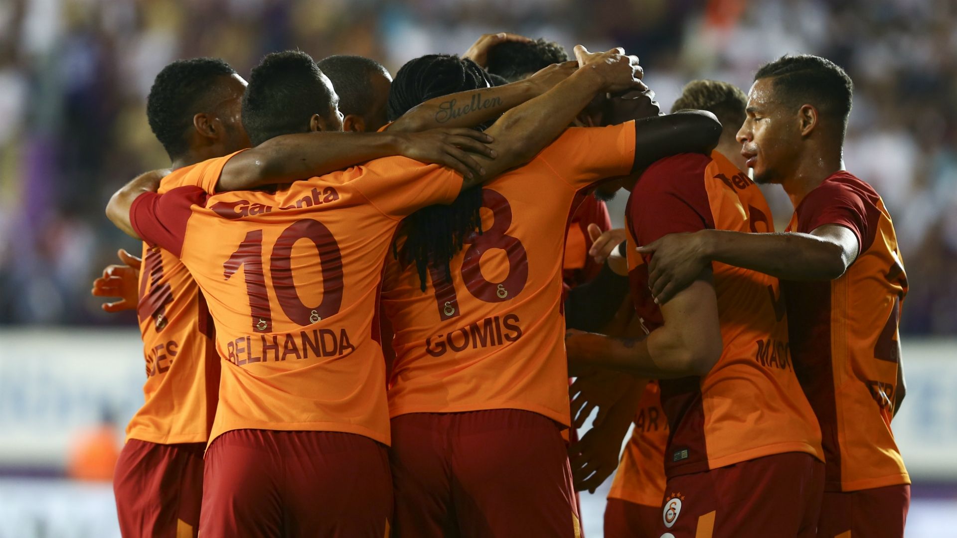 Galatasaray goal celebration vs Osmanlispor 08192017