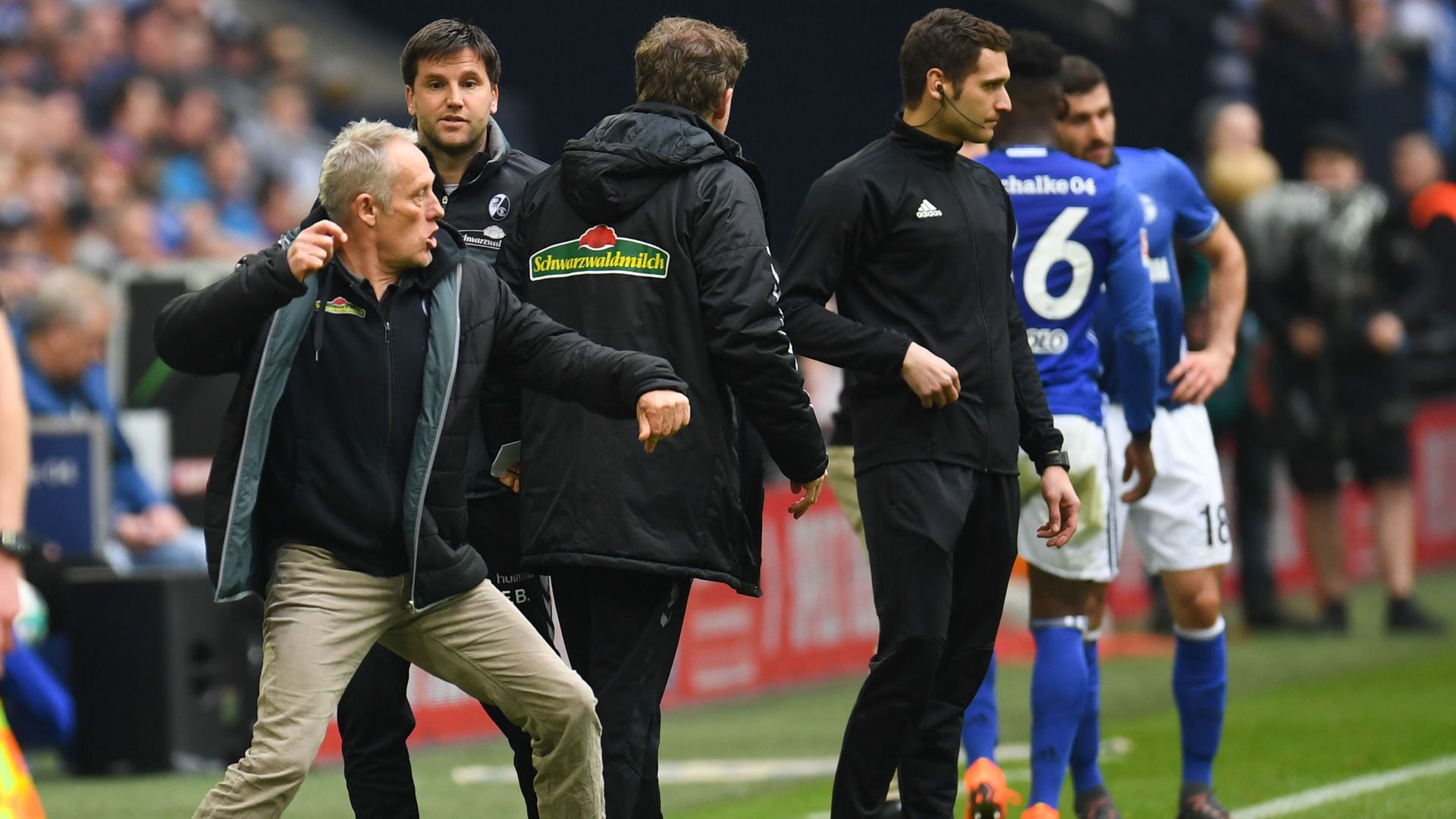 Schalke 04 SC Freiburg Bundesliga Christian Streich