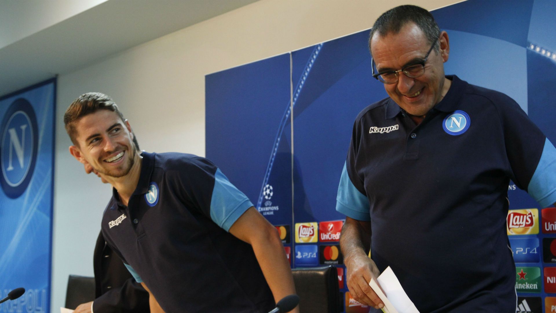 Jorginho Maurizio Sarri Napoli