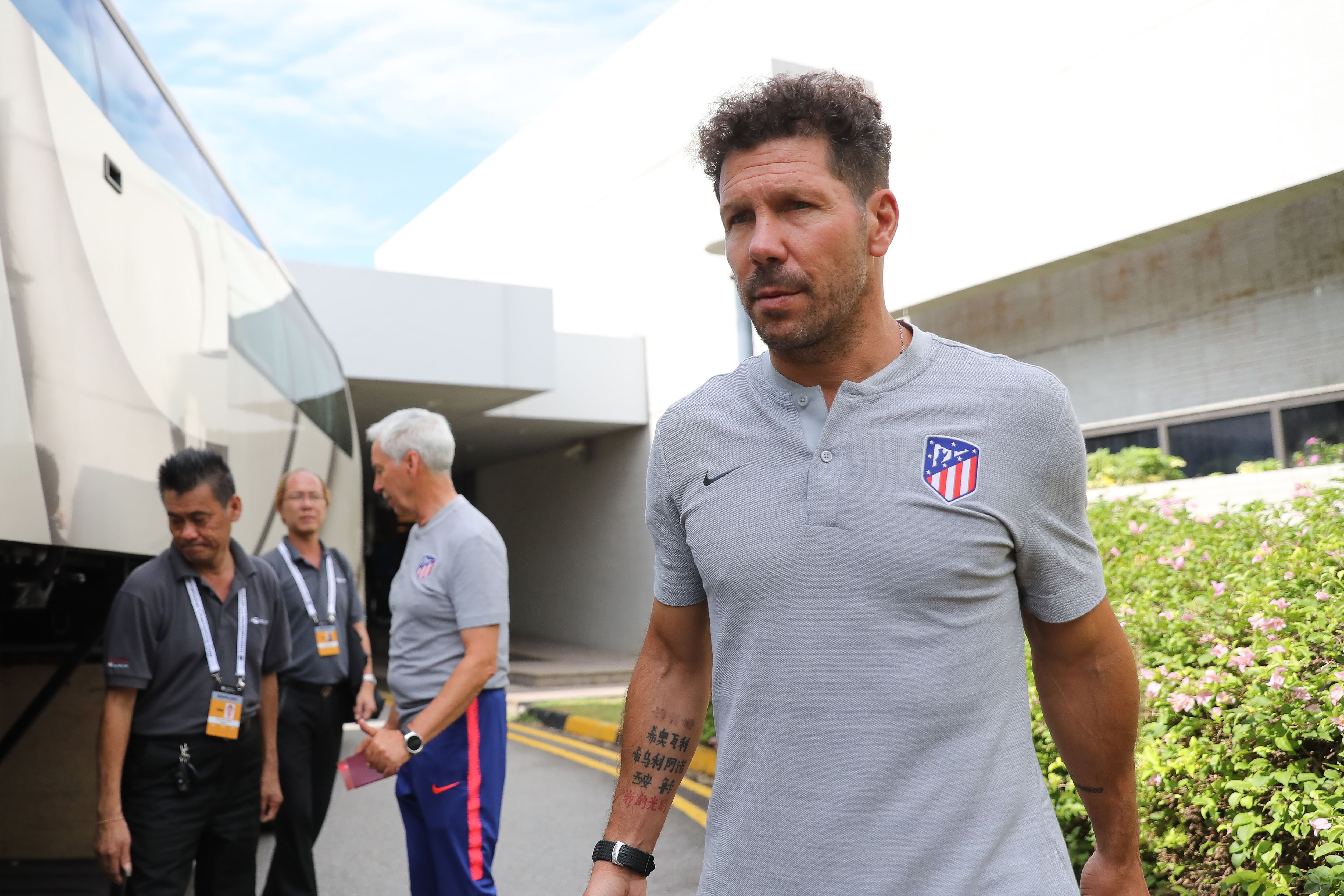 Diego Simeone Atletico Madrid ICC 2018 Singapore