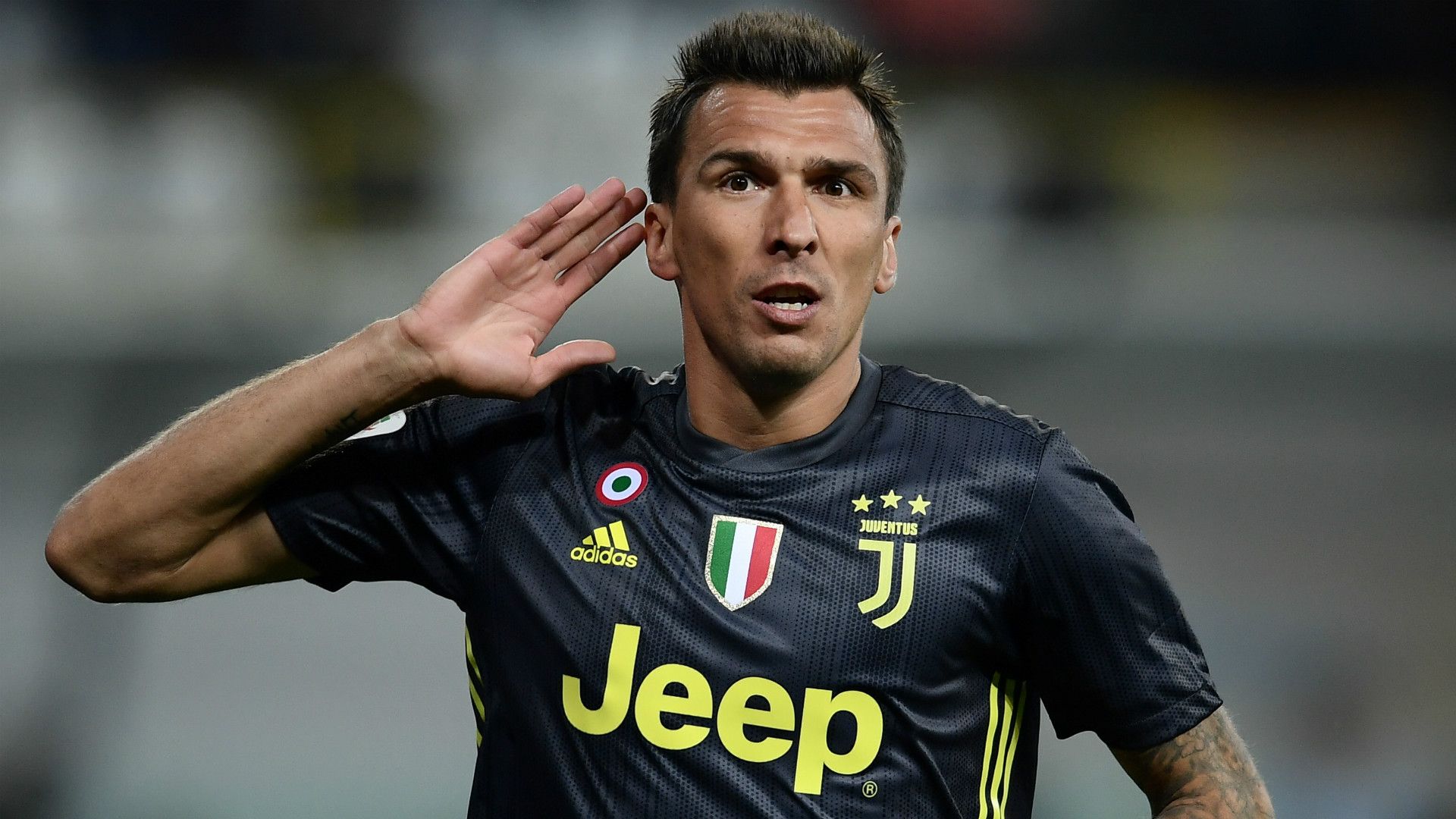 MARIO MANDZUKIC JUVENTUS SERIE A 01092018