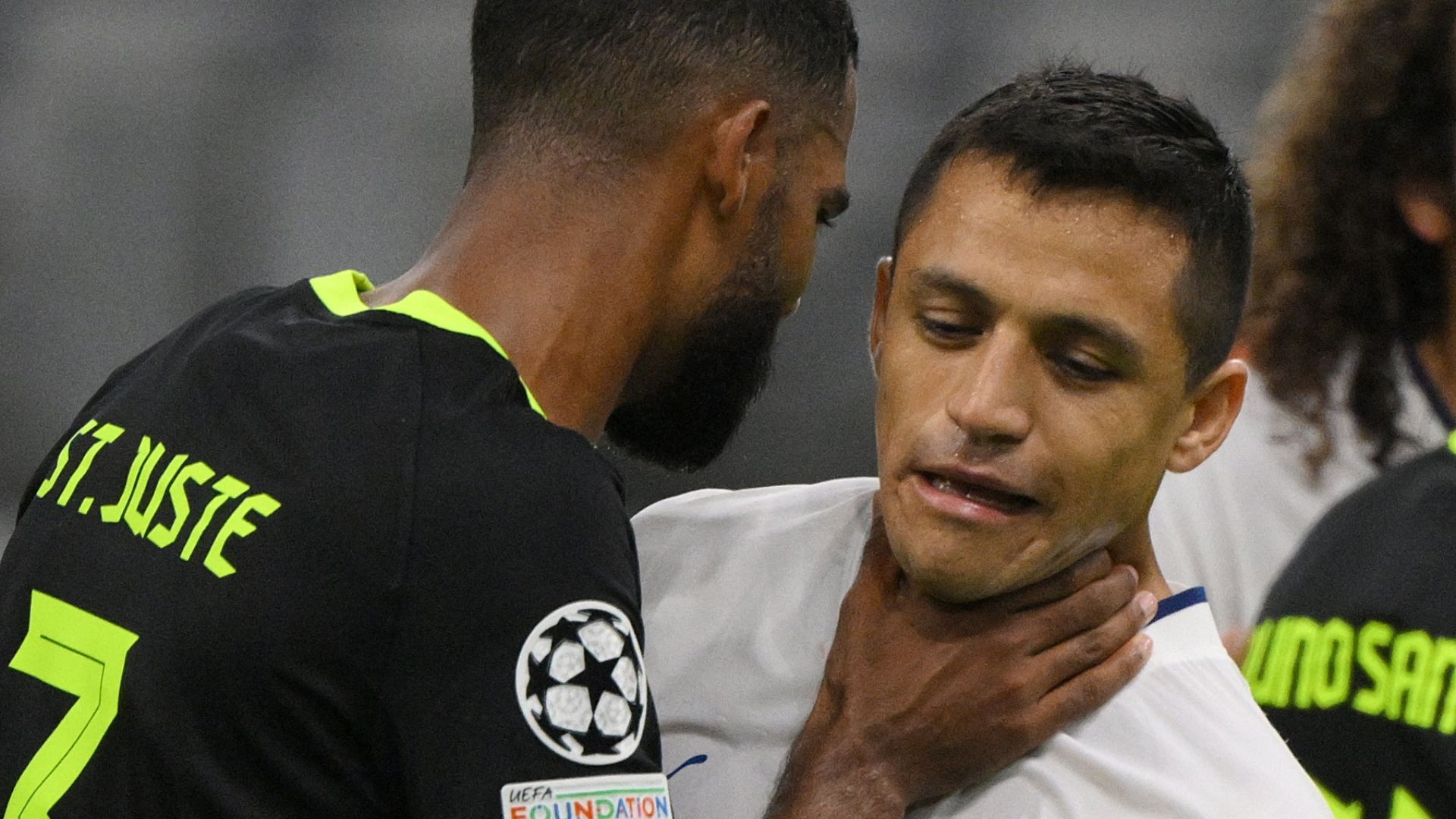 041022 Olympique de Marsella Sporting de Lisboa Alexis Sánchez St. Juste