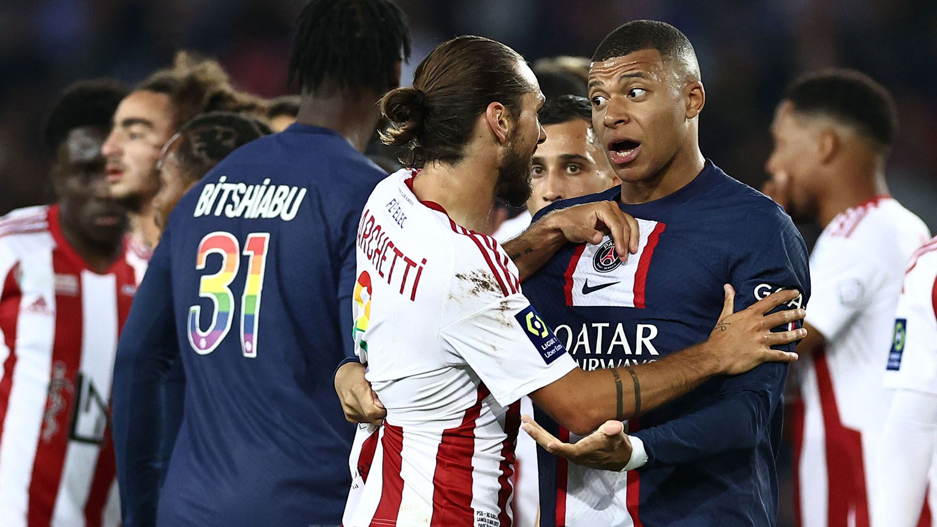 Kylian Mbappe argue PSG 2022-23