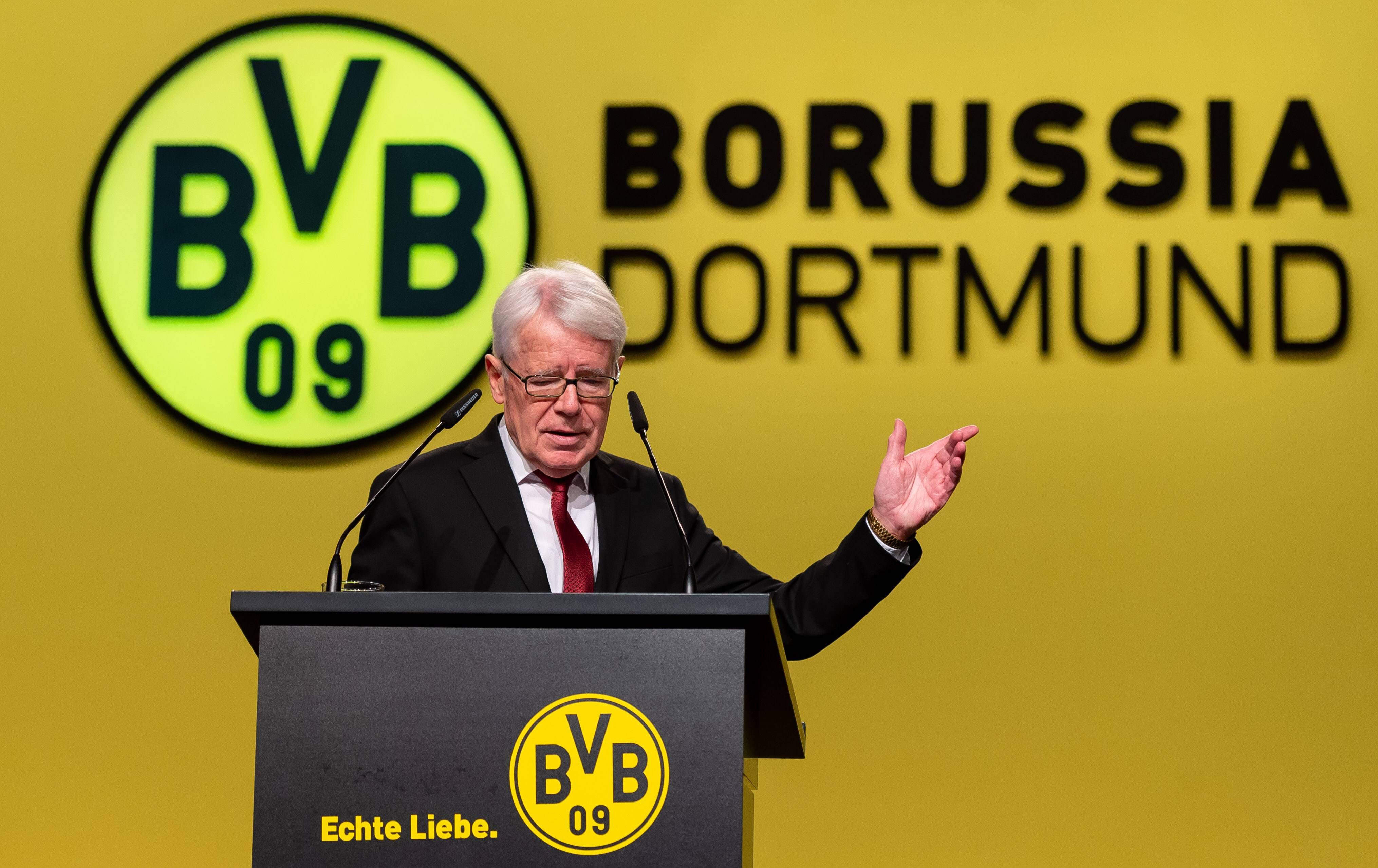 ONLY GERMANY Reinhard Rauball Borussia Dortmund