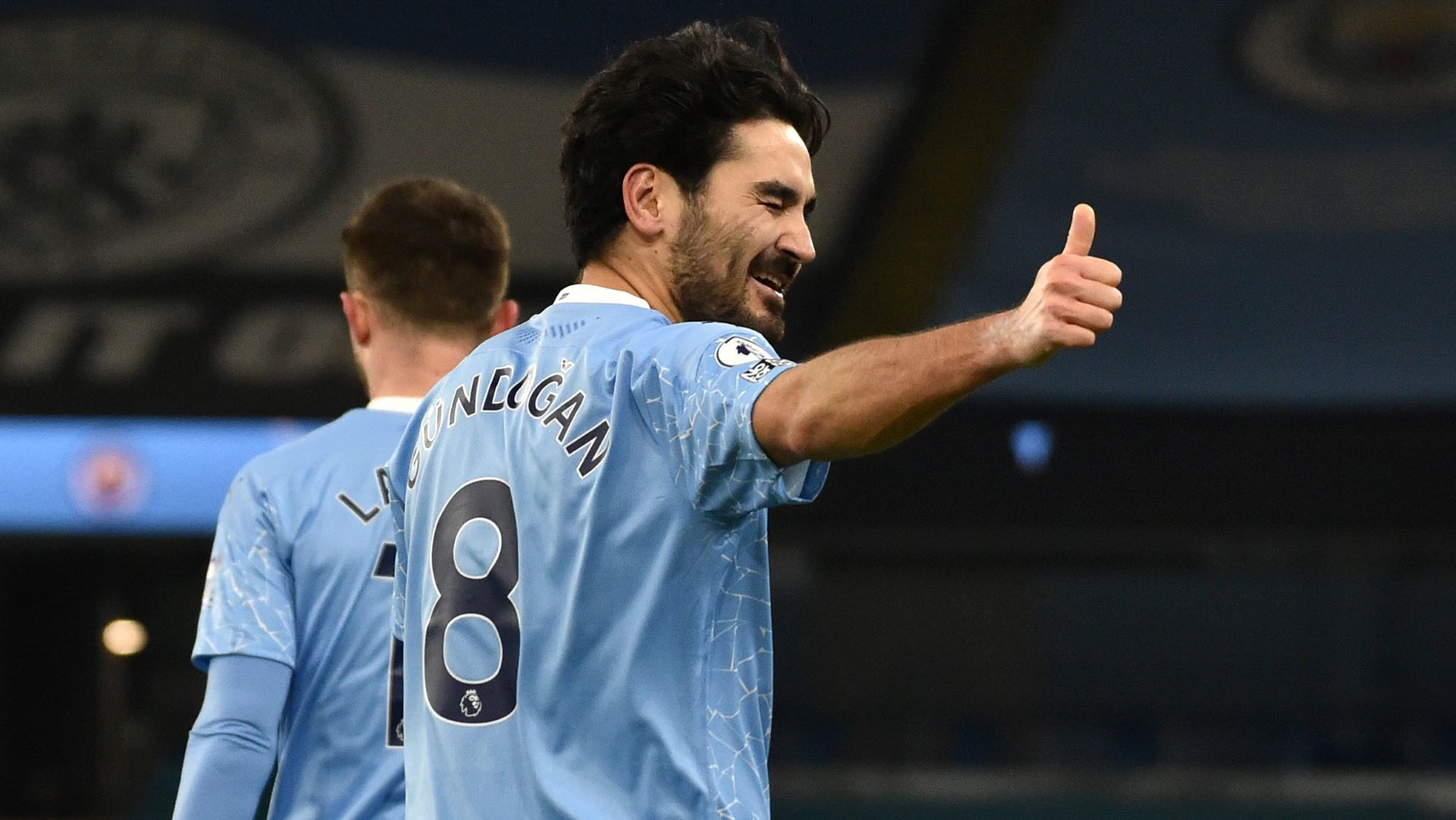 Manchester City Ilkay Gündogan Daumen