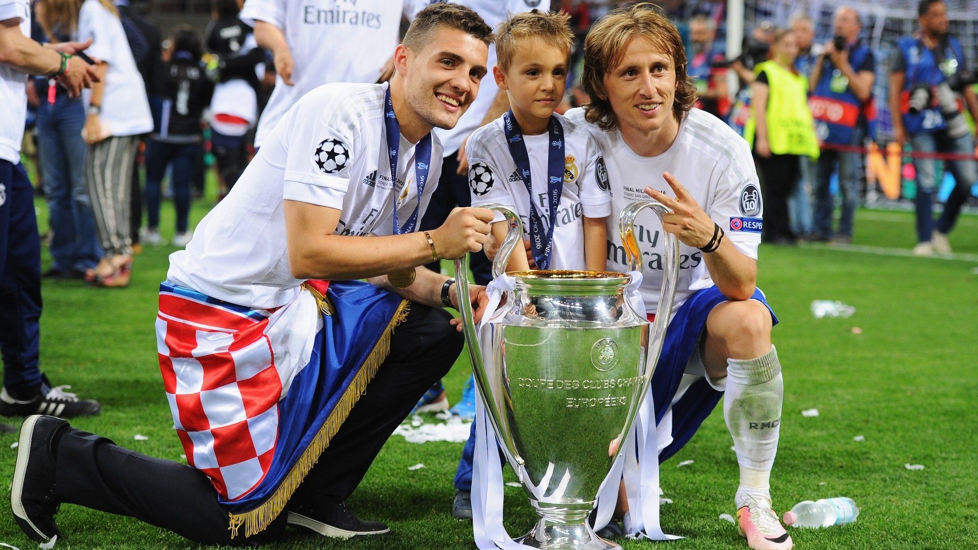 Kovacic Modric Real Madrid 2016 Champions League final