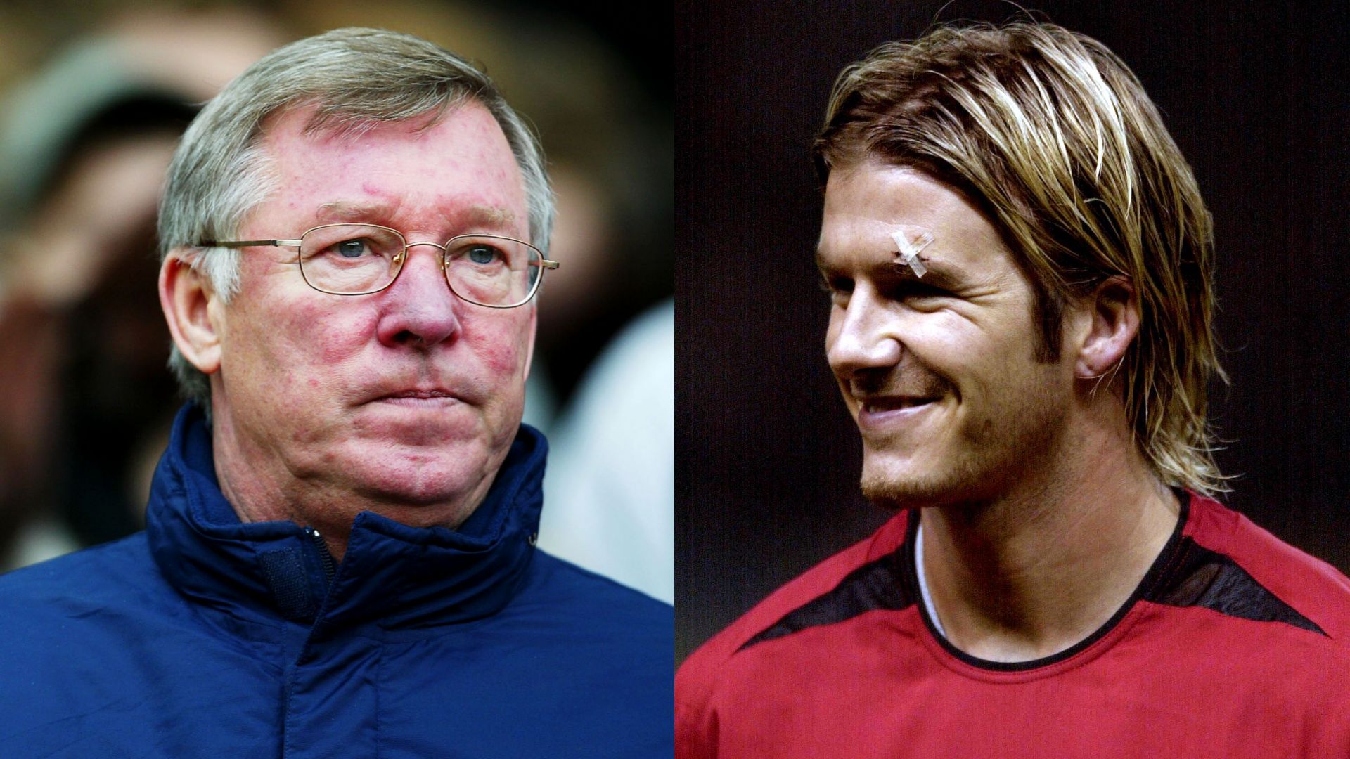 David Beckham Sir Alex Ferguson split