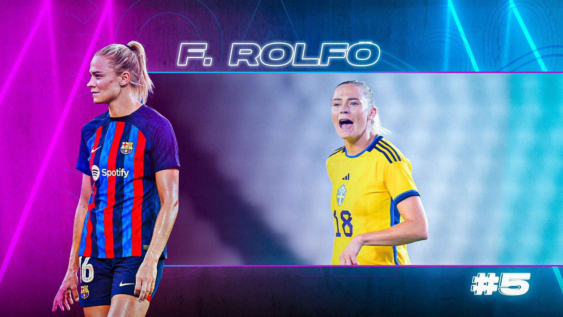 GOAL50 2022 Fridolina Rolfo GFX Ranking