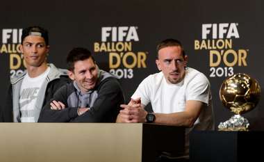 C.Ronaldo_Messi_Ribery_BALLONDOR_20140113