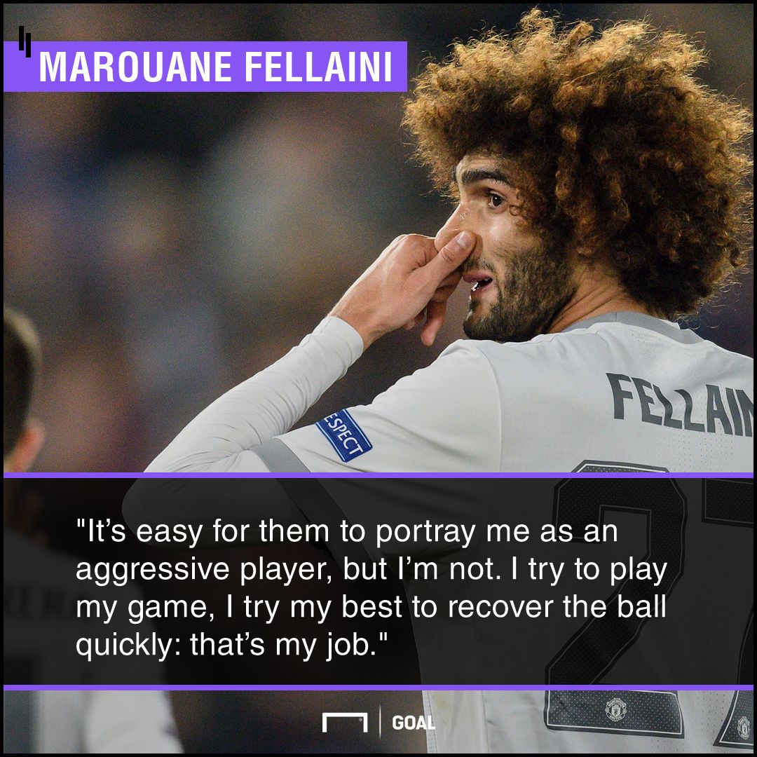 Marouane Fellaini not a thug