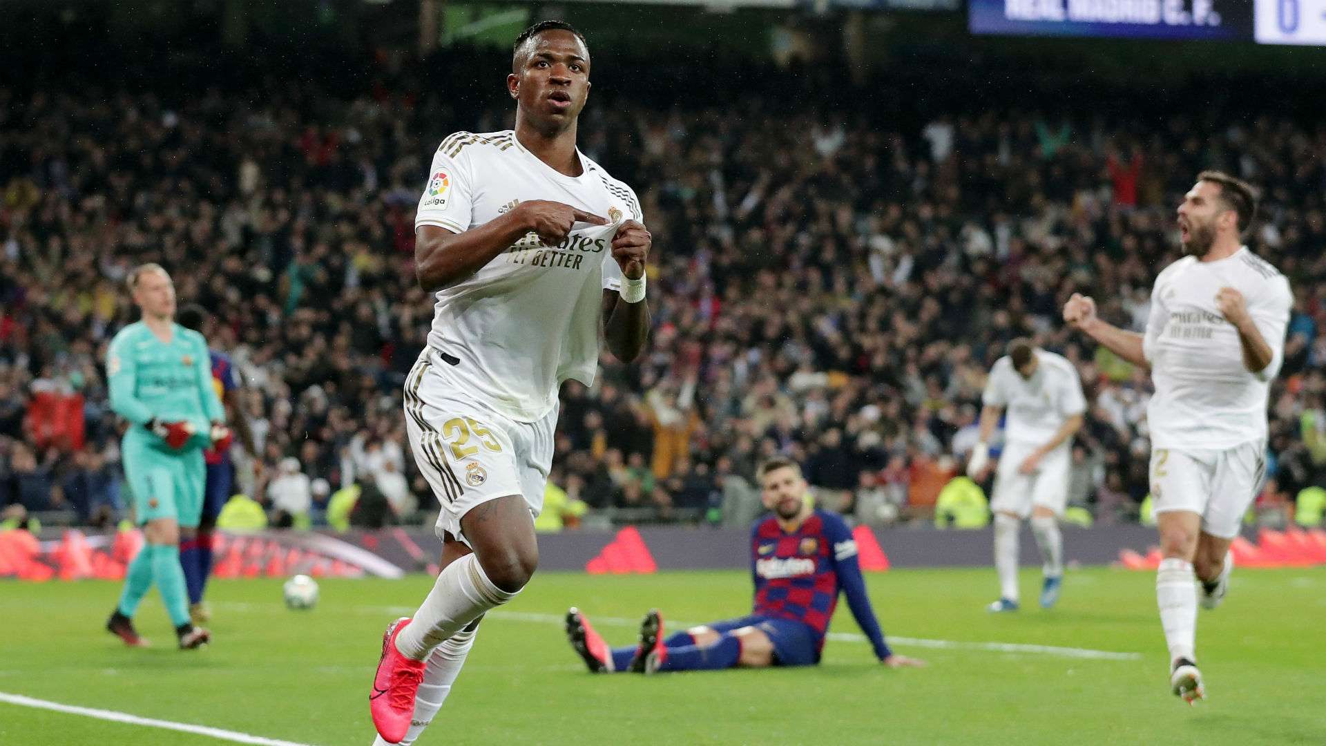 Vinicius Real Madrid v Barcelona 03012020