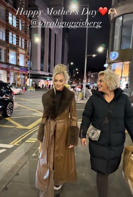 Alisha Lehmann Mother's Day