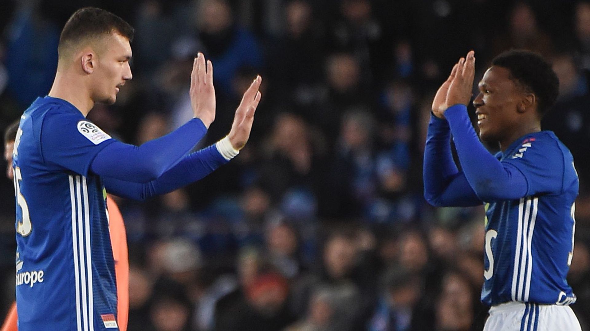 Ludovic Ajorque Lebo Mothiba Strasbourg 2019