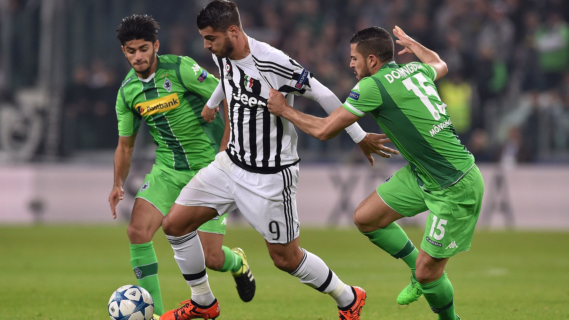 Alvaro Morata Juventus Borussia Monchengladbach Champions League
