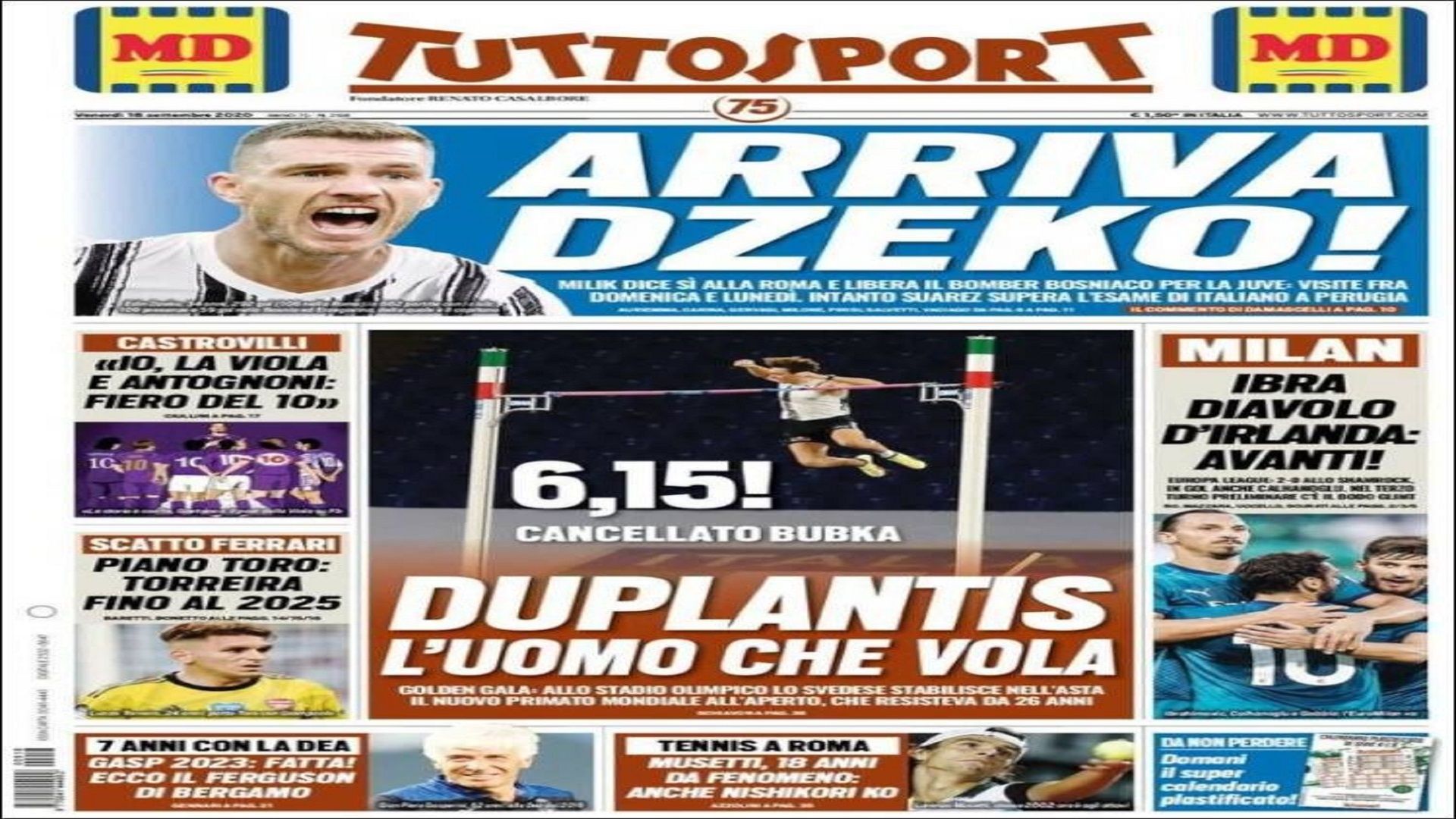18 sep Tuttosport