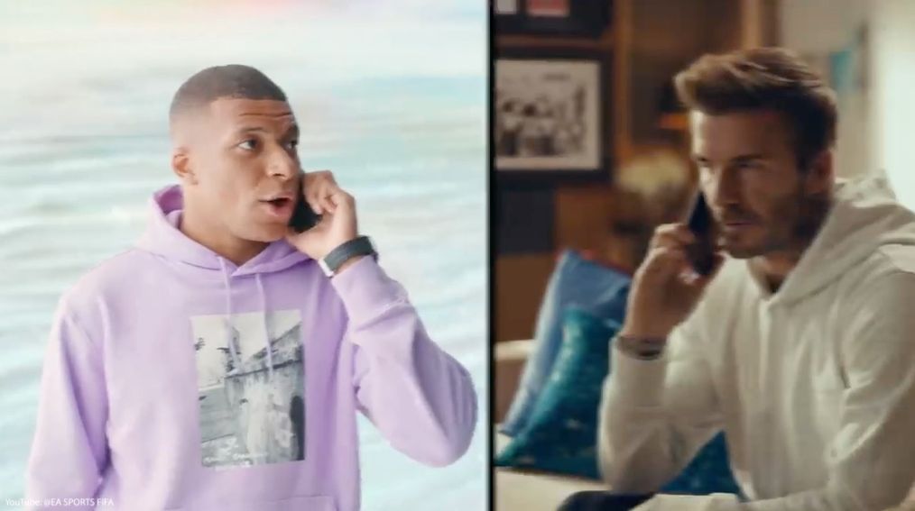 Kylian Mbappe David Beckham