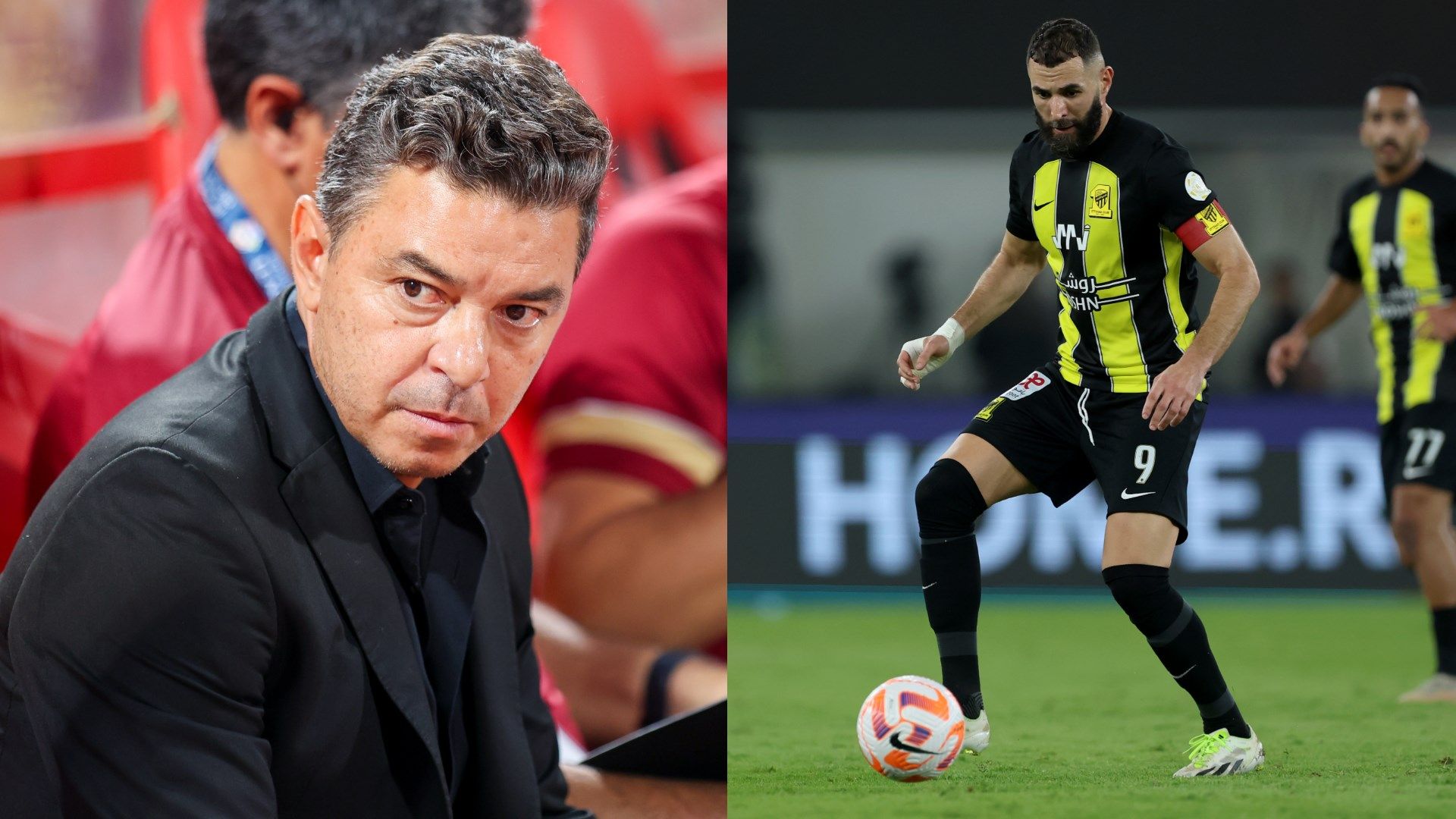 marcelo gallardo - karim benzema