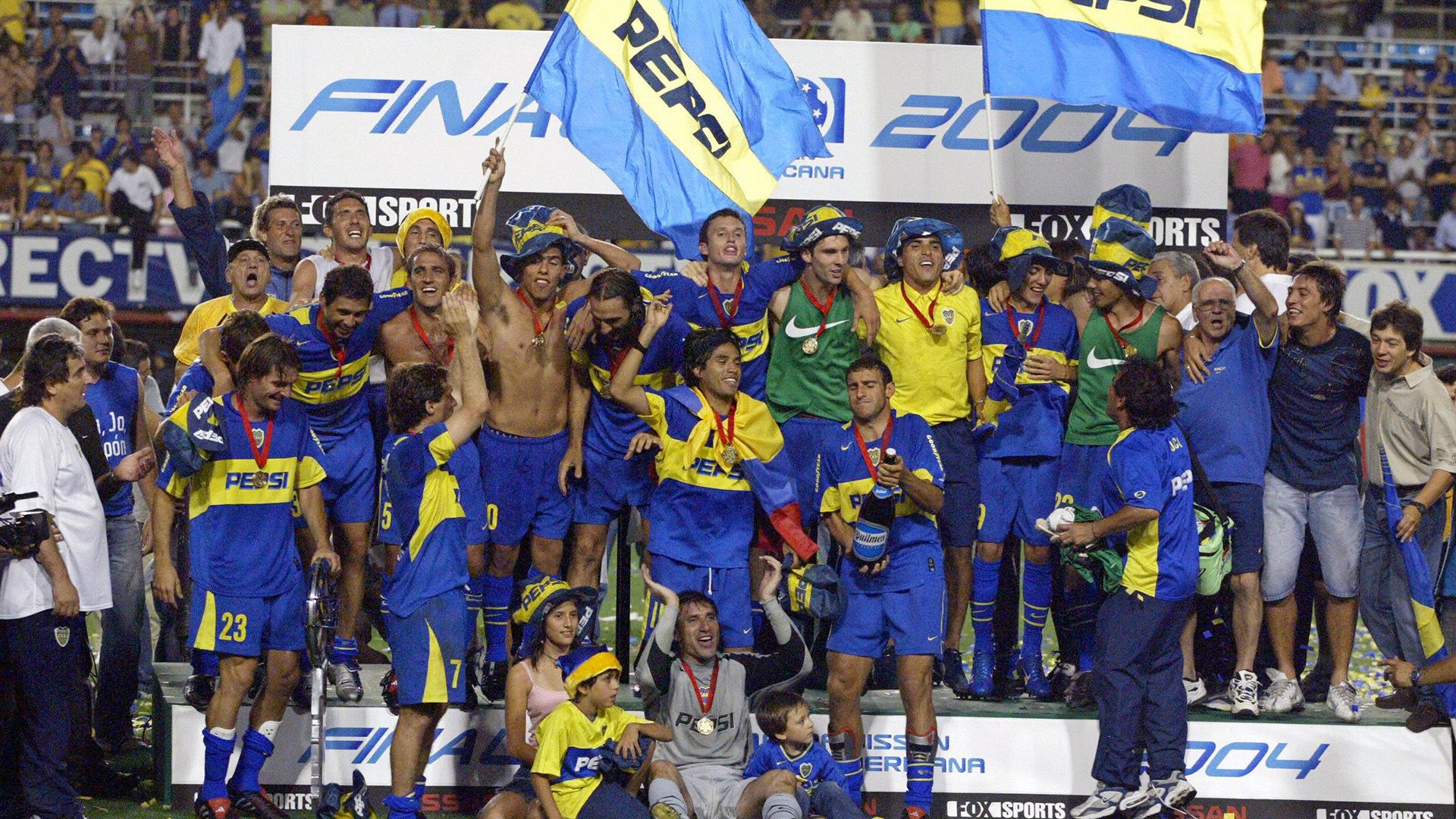 Copa Sudamericana Boca 2004