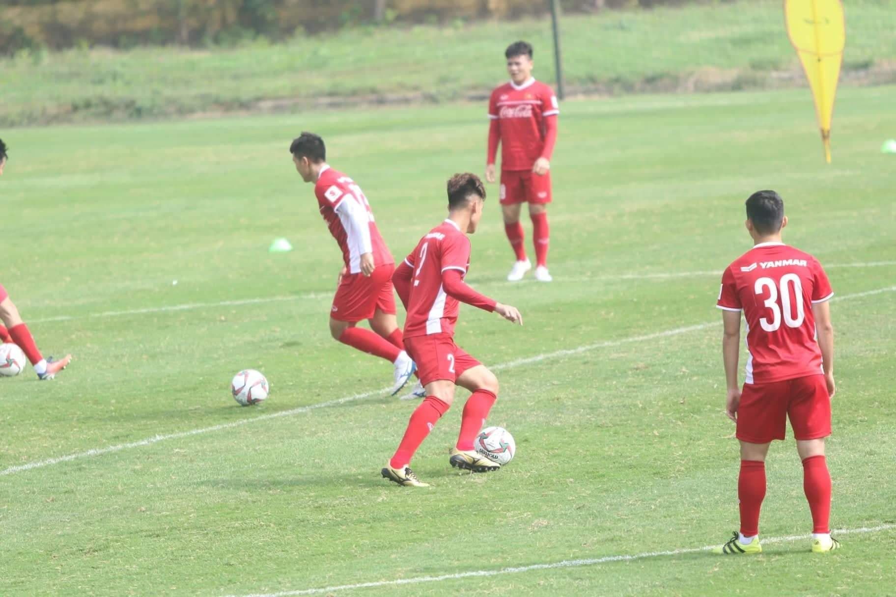 Ho Tan Tai Vietnam training Asian Cup 2019