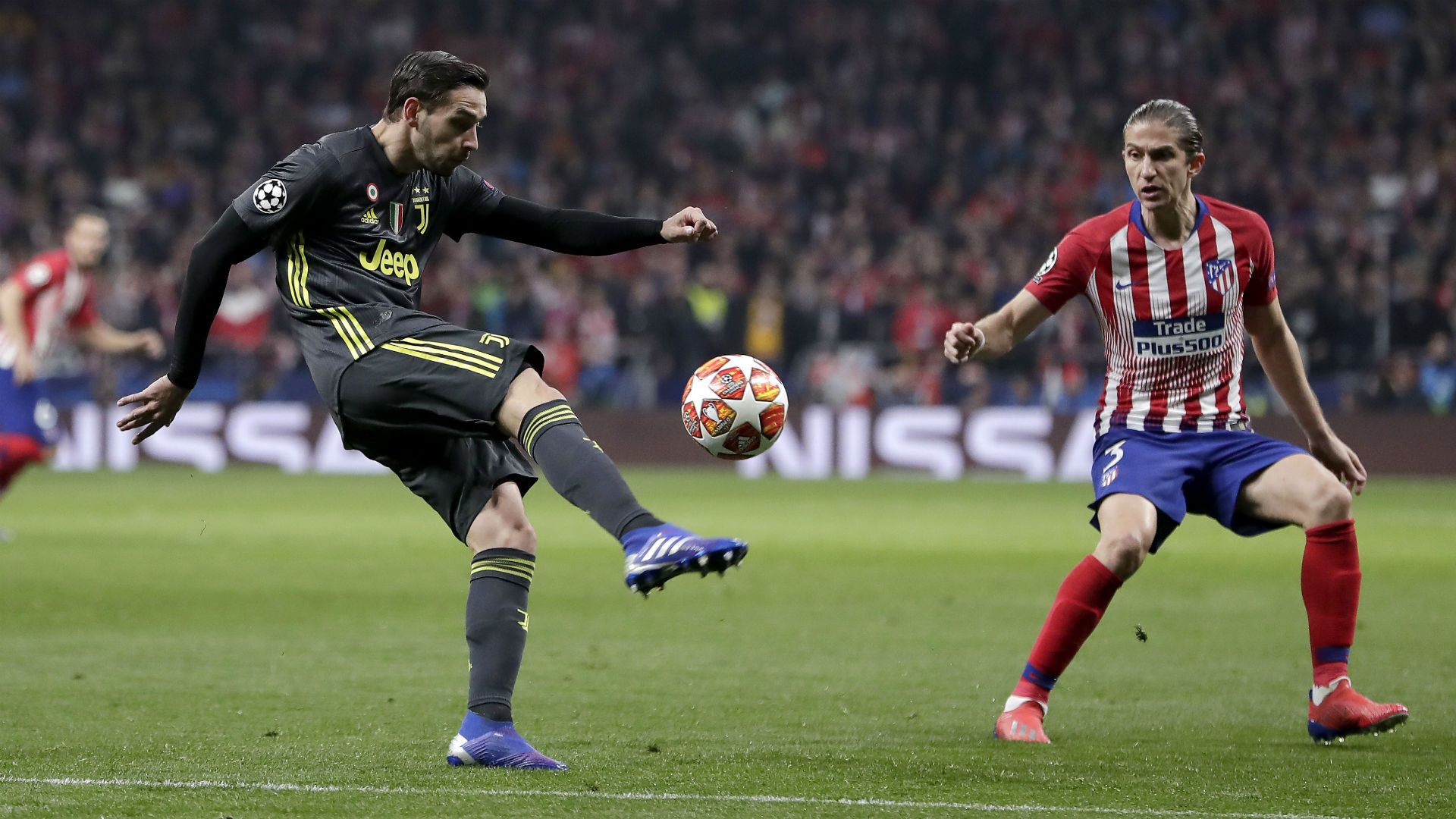 De Sciglio Filipe Luis Atletico Madrid Juventus Champions League