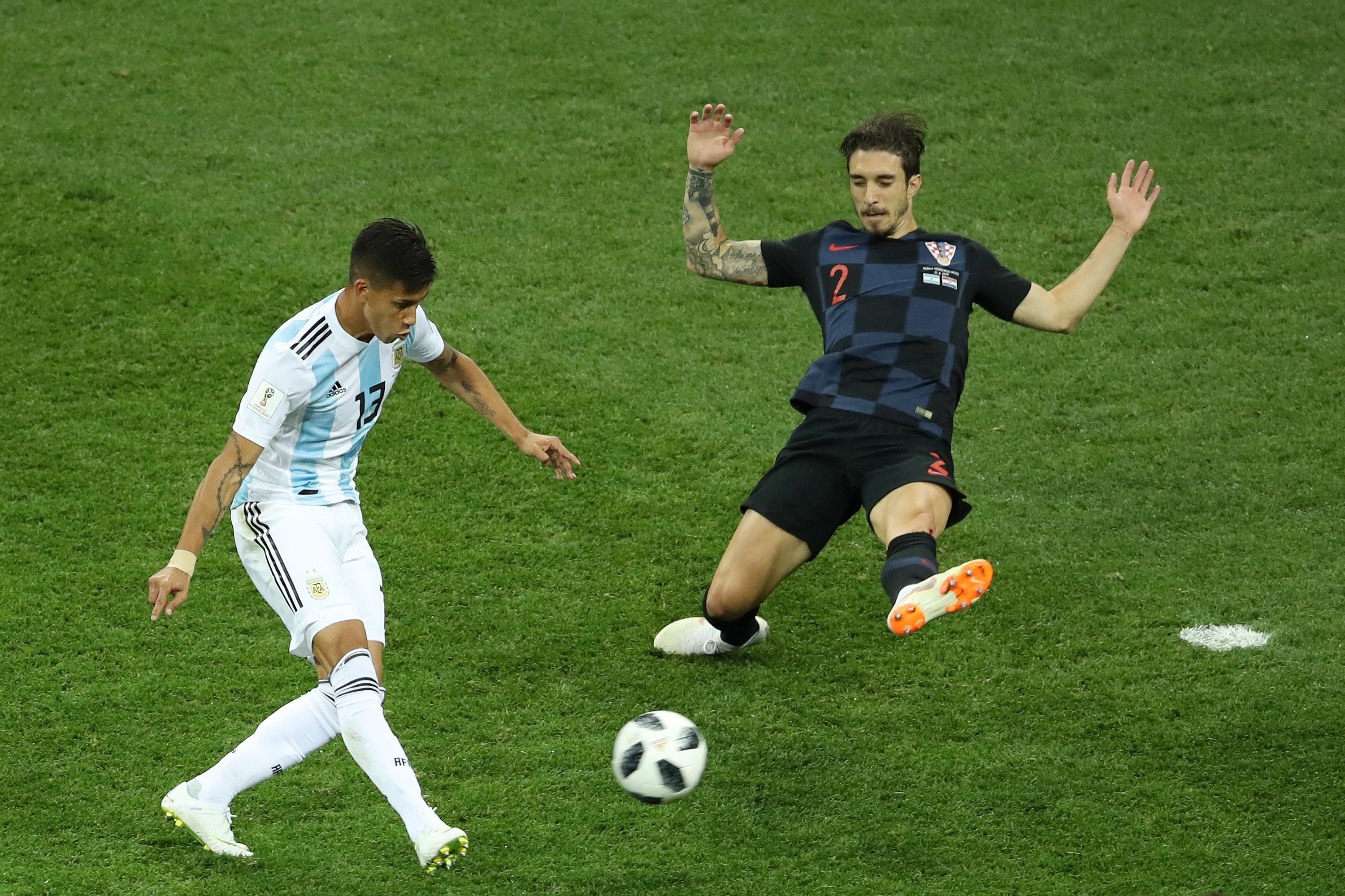 croatia argentina - maximiliano meza sime vrsaljko - world cup - 21062018