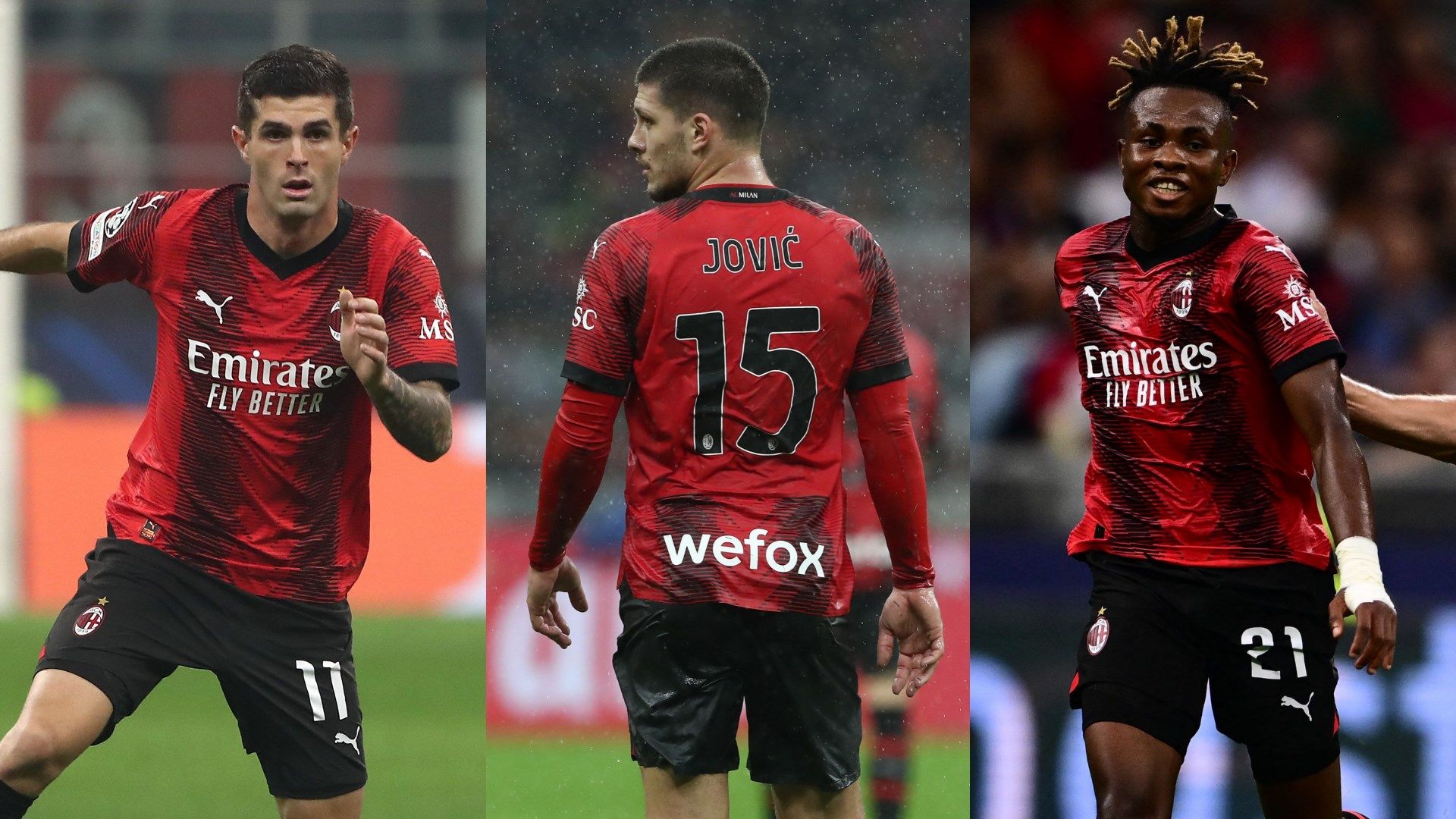 Pulisic Jovic Chukwueze